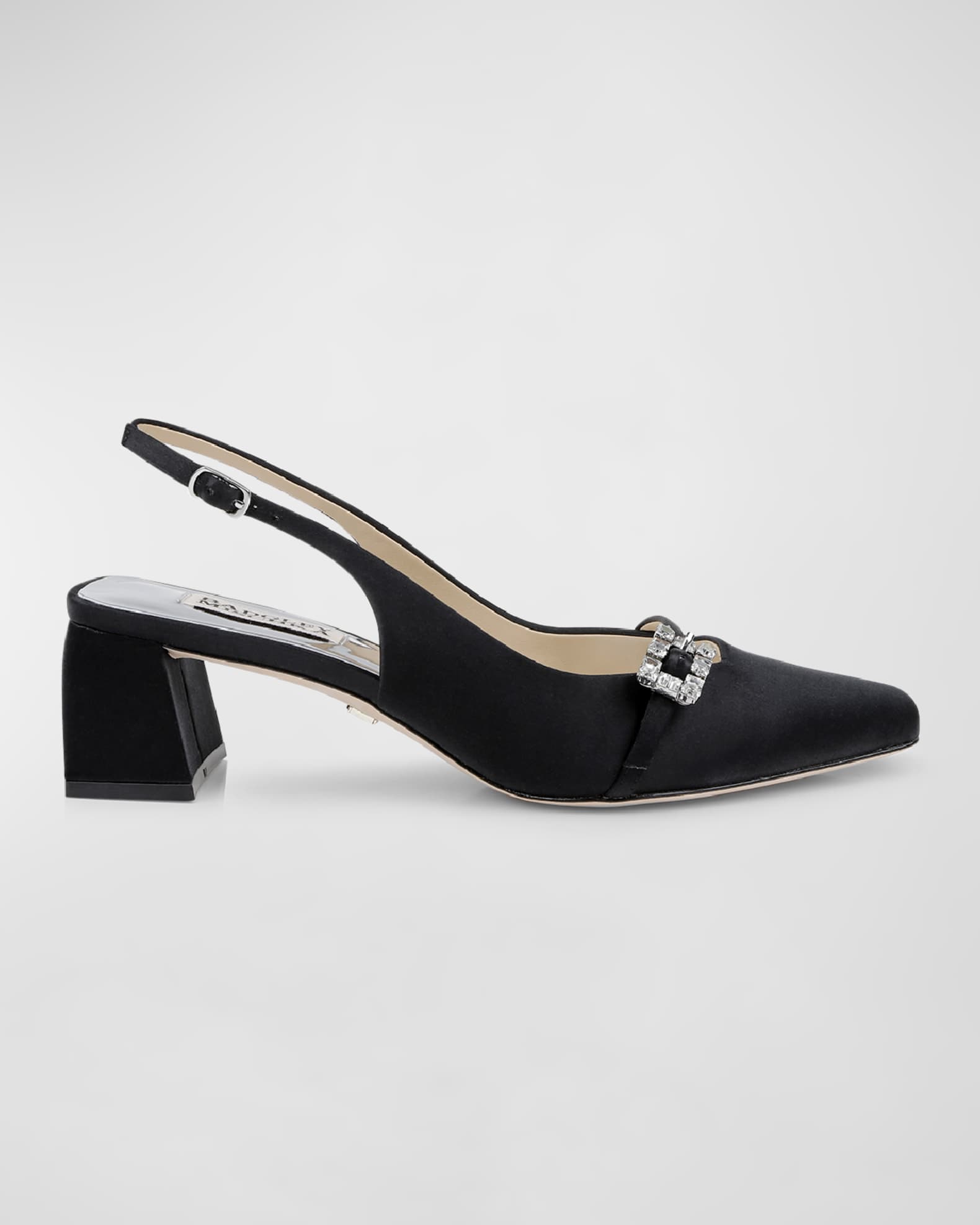Buena Silk Slingback Pumps 0