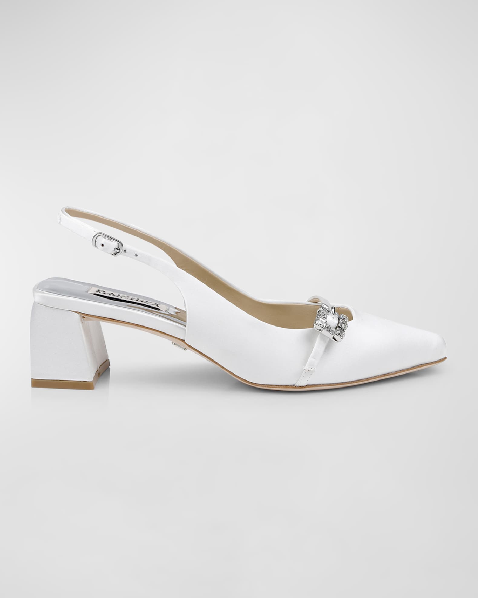 Buena Silk Slingback Pumps 0