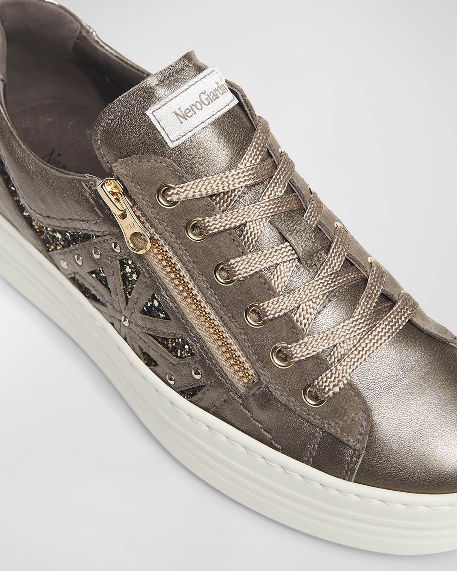 Sneakers femme nero giardini top