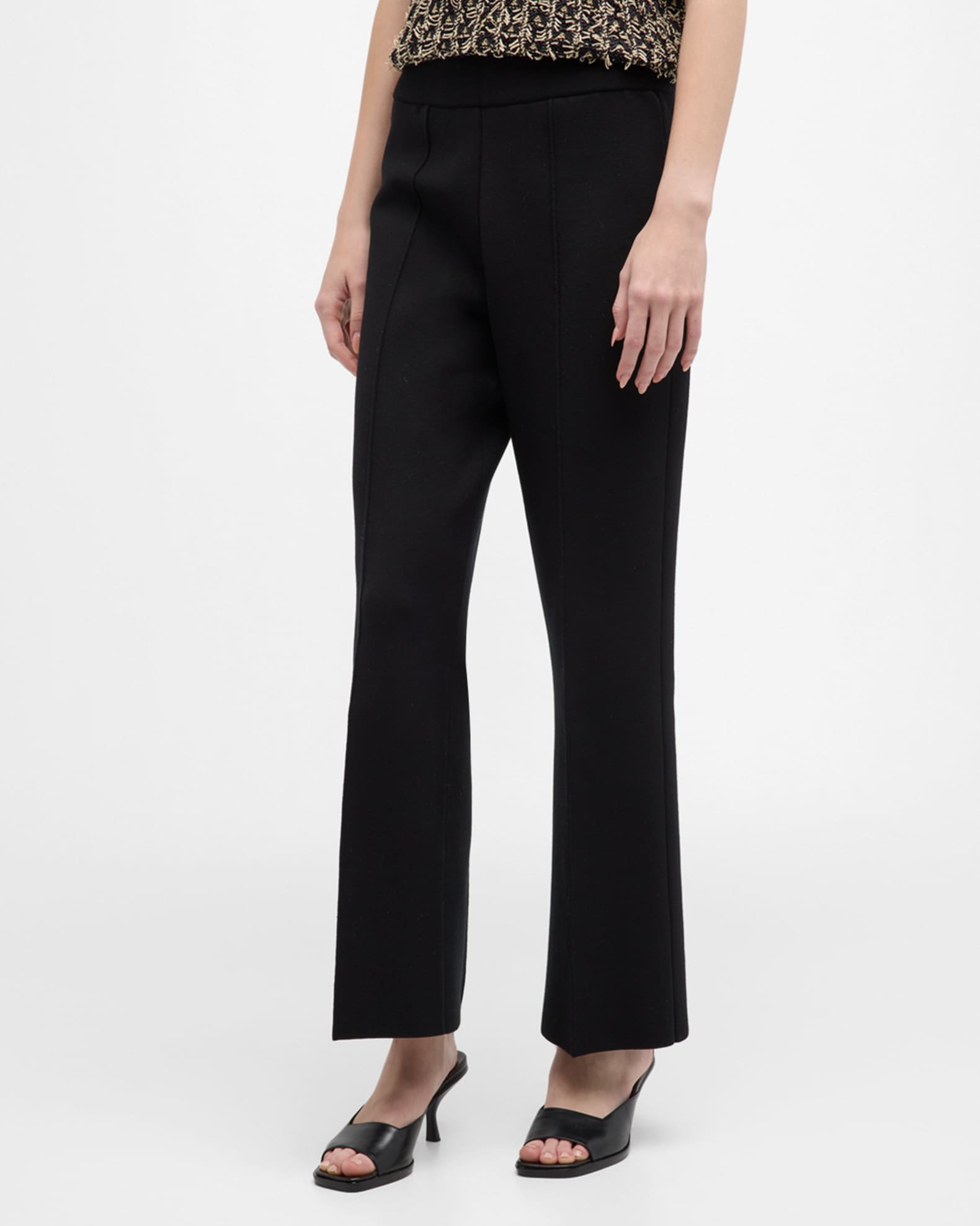 Foley Knit Flare Pants 1