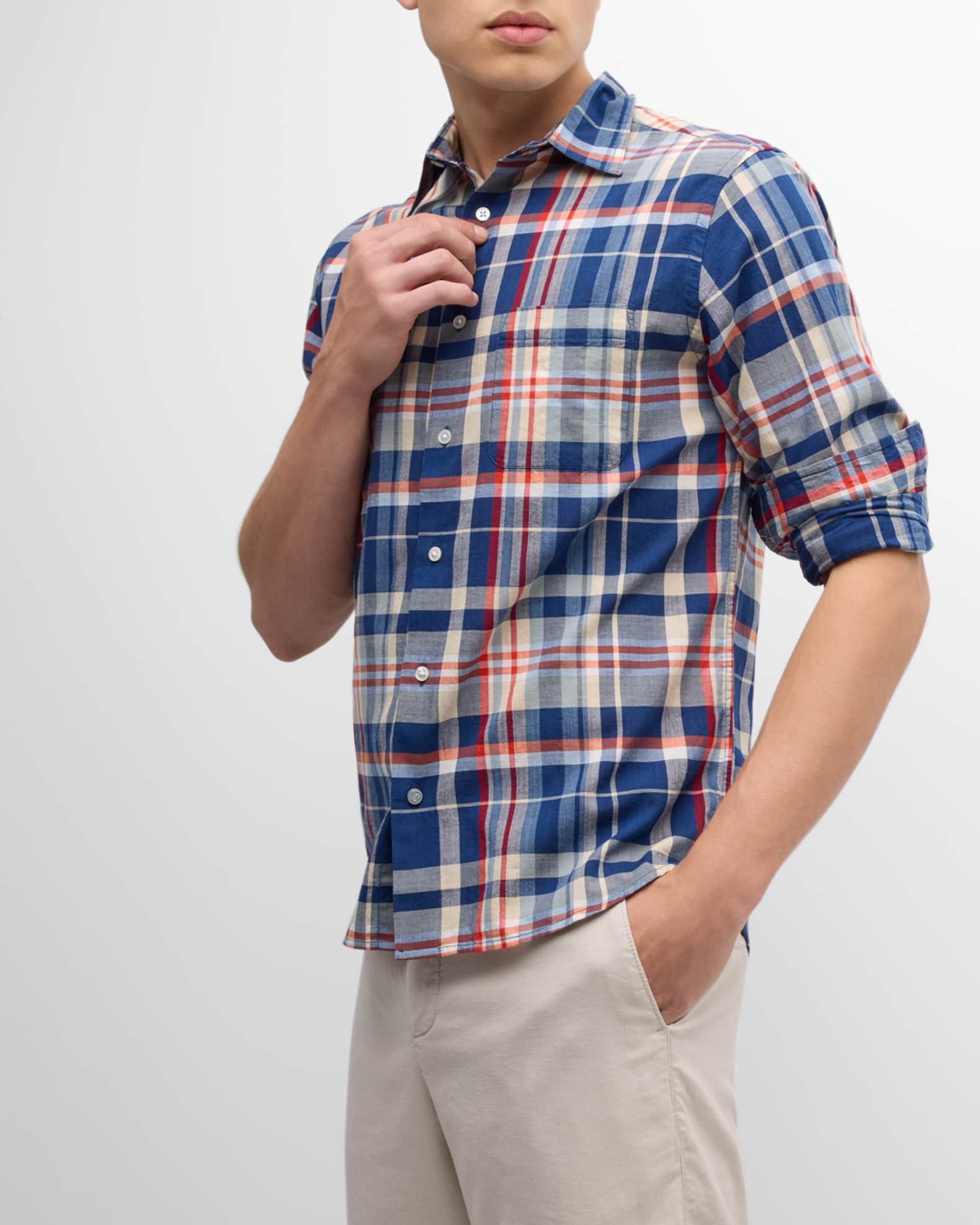 Madras Sport Shirt SS