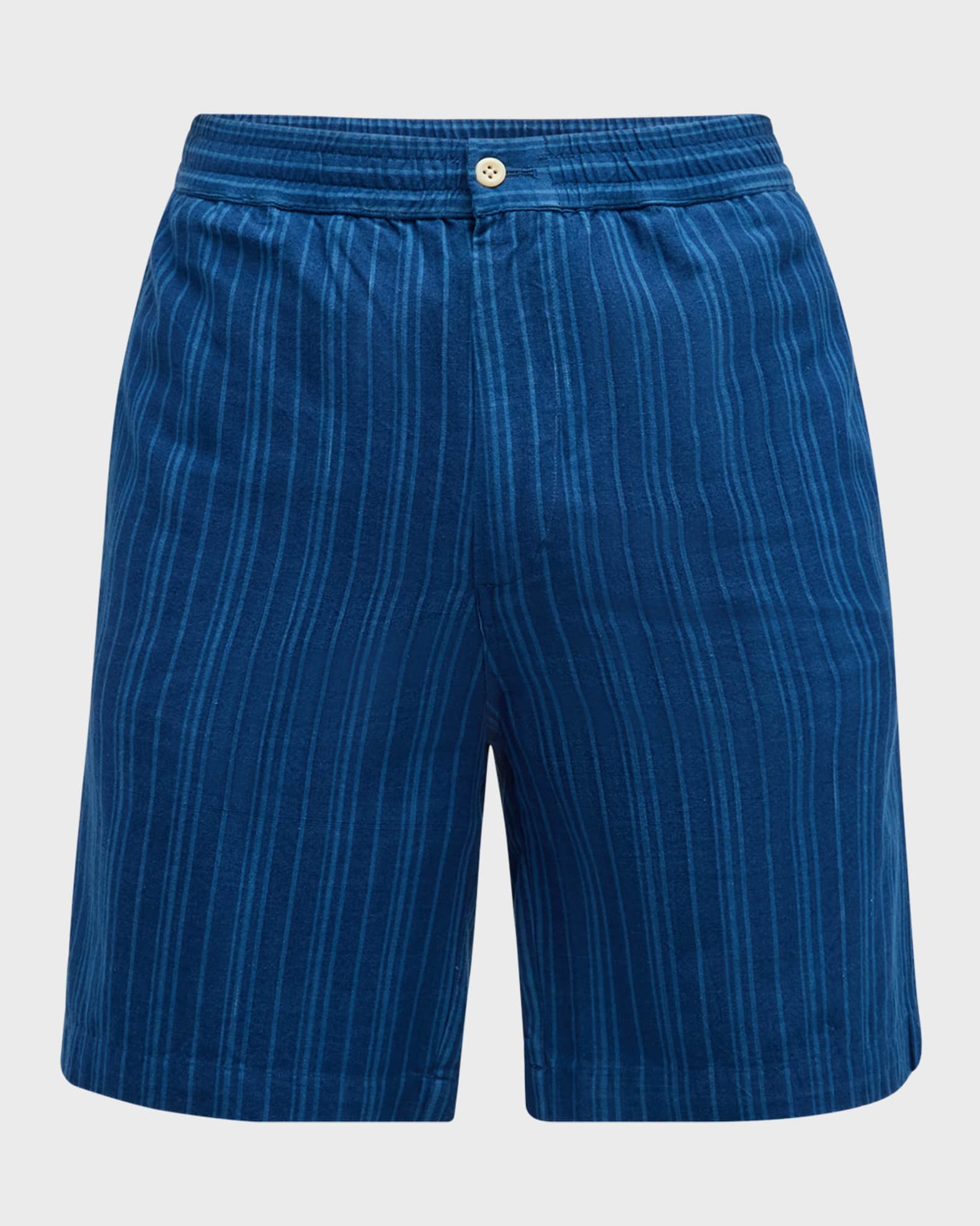 Original Madras Trading Co. Men's Lax Elastic-Waist Shorts