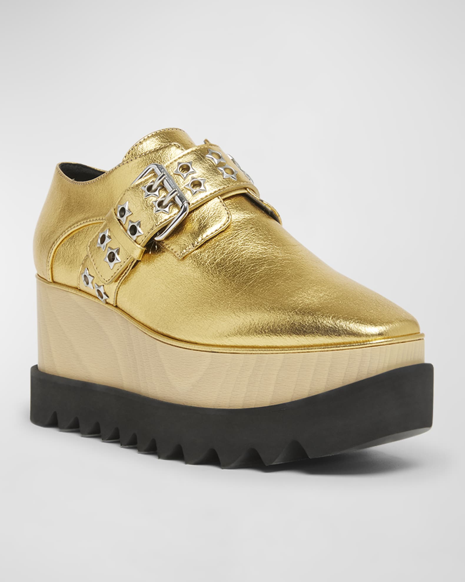 Stella mccartney gold shoes store
