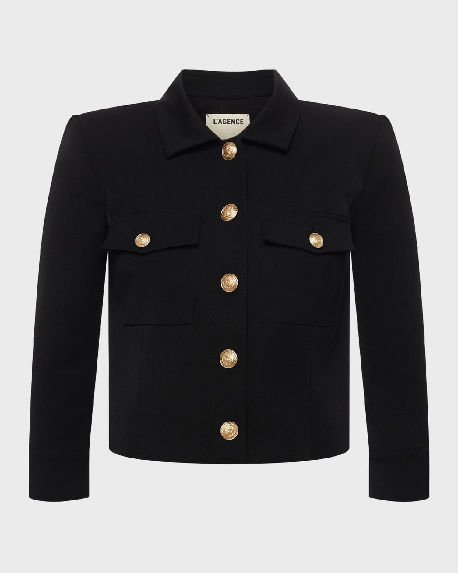 Kumi Cropped Fitted Jacket 0