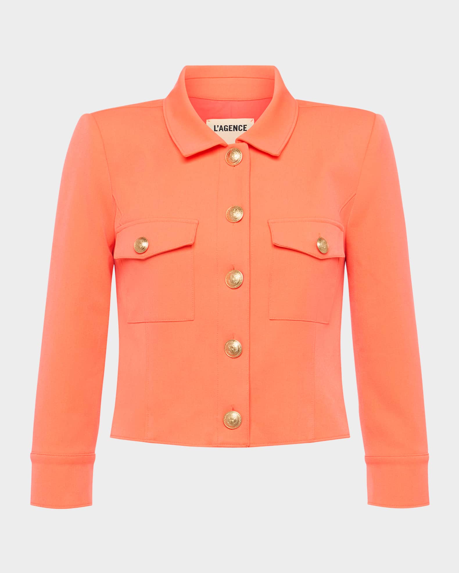 Kumi Cropped Fitted Jacket 0