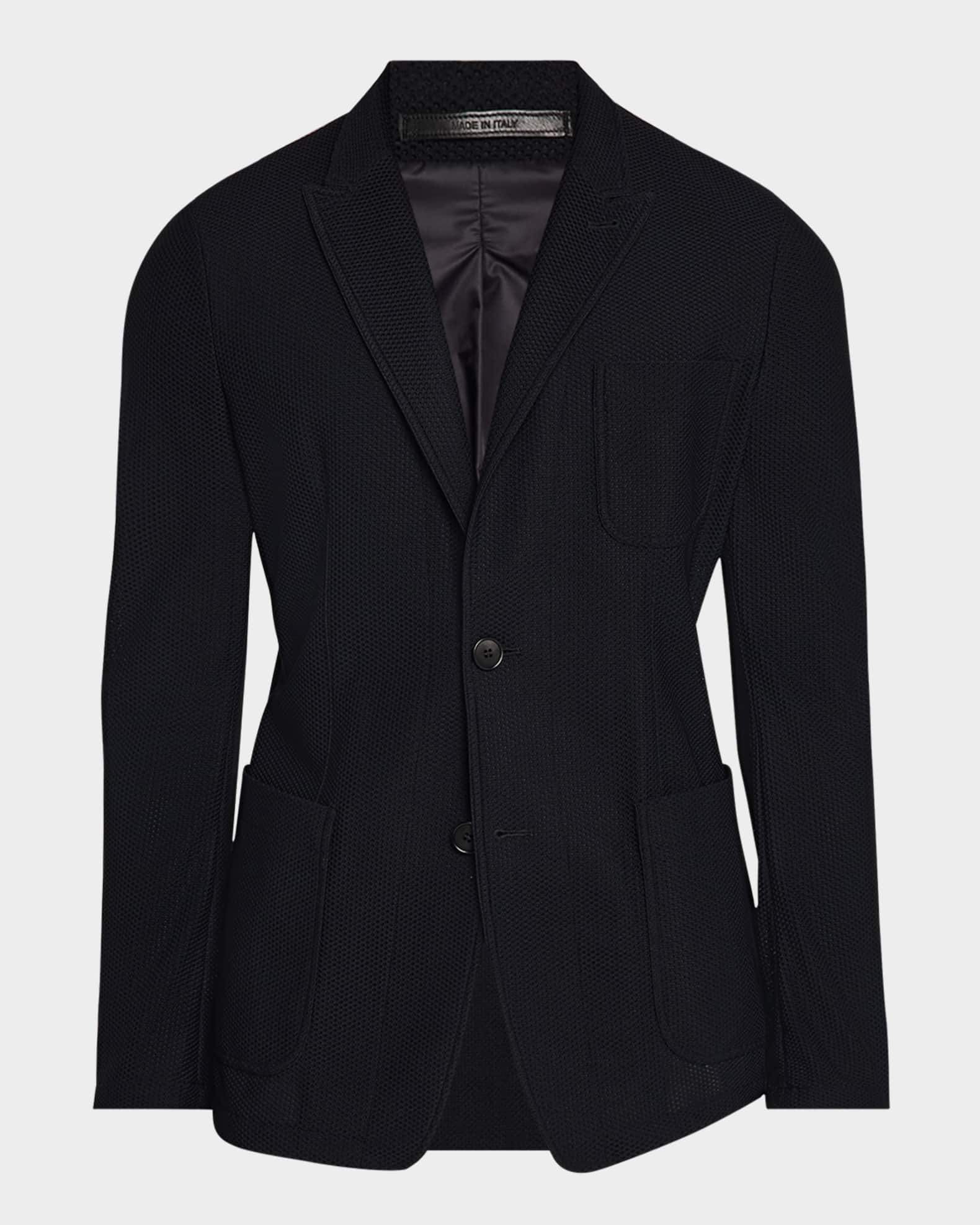 Men s Rice Stitch Sport Coat