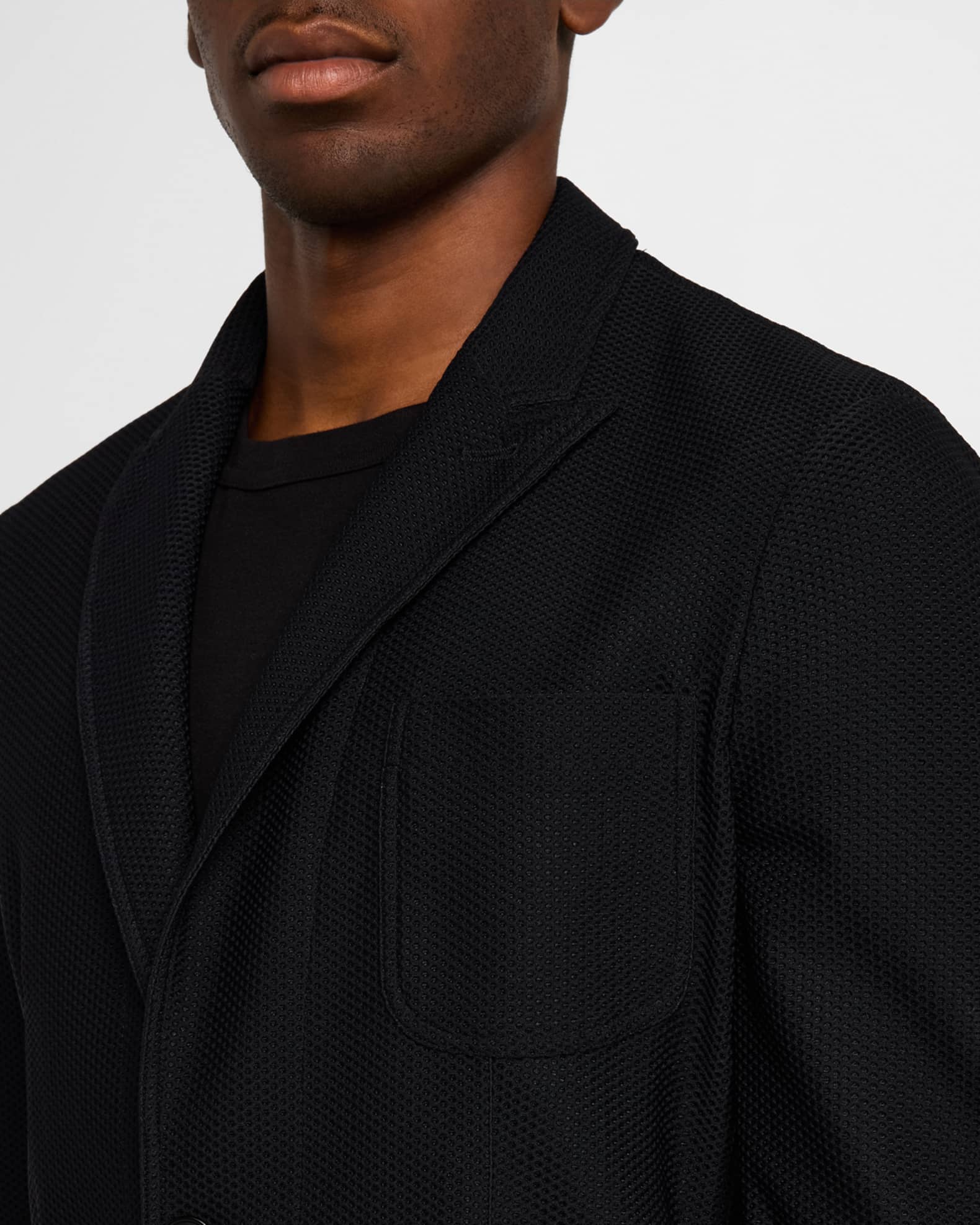 Giorgio Armani Men's Rice Stitch Sport Coat | Neiman Marcus