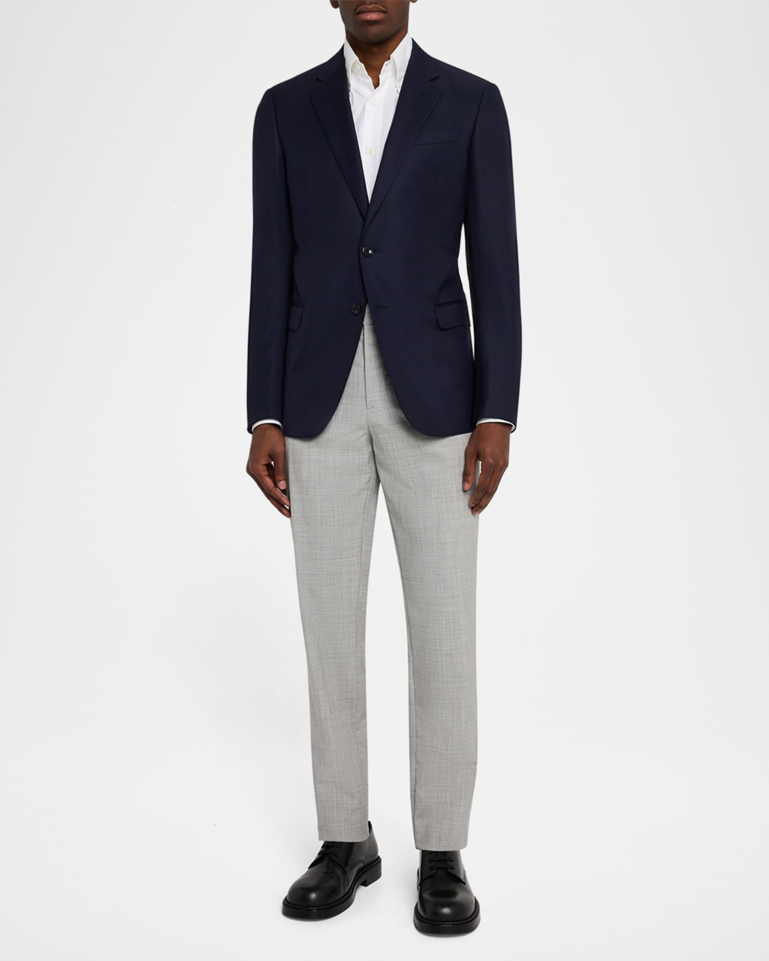 Giorgio Armani Men's Wool Textured Soft Line Sport Coat | Neiman