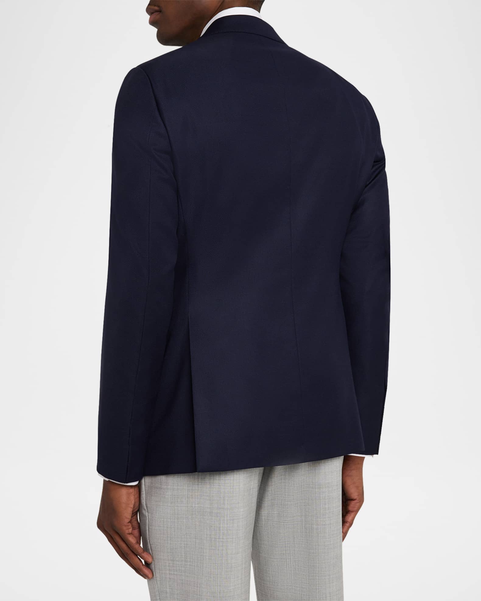 Giorgio Armani Men's Wool Textured Soft Line Sport Coat | Neiman