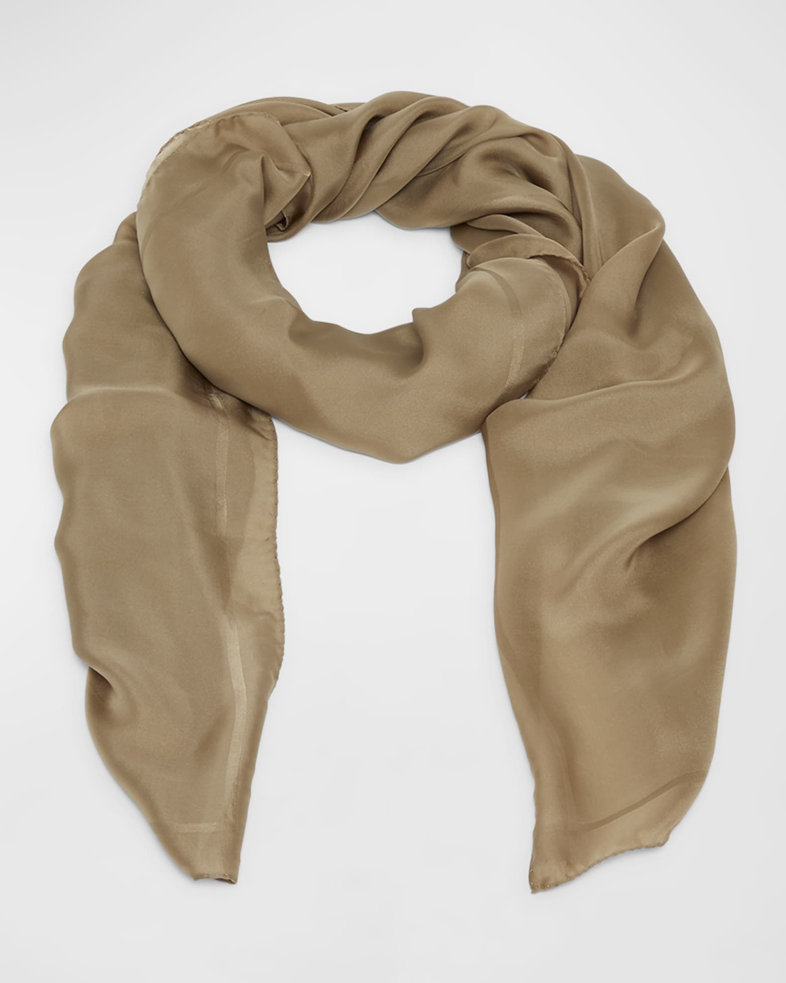 YSL Silk Square Scarf  0