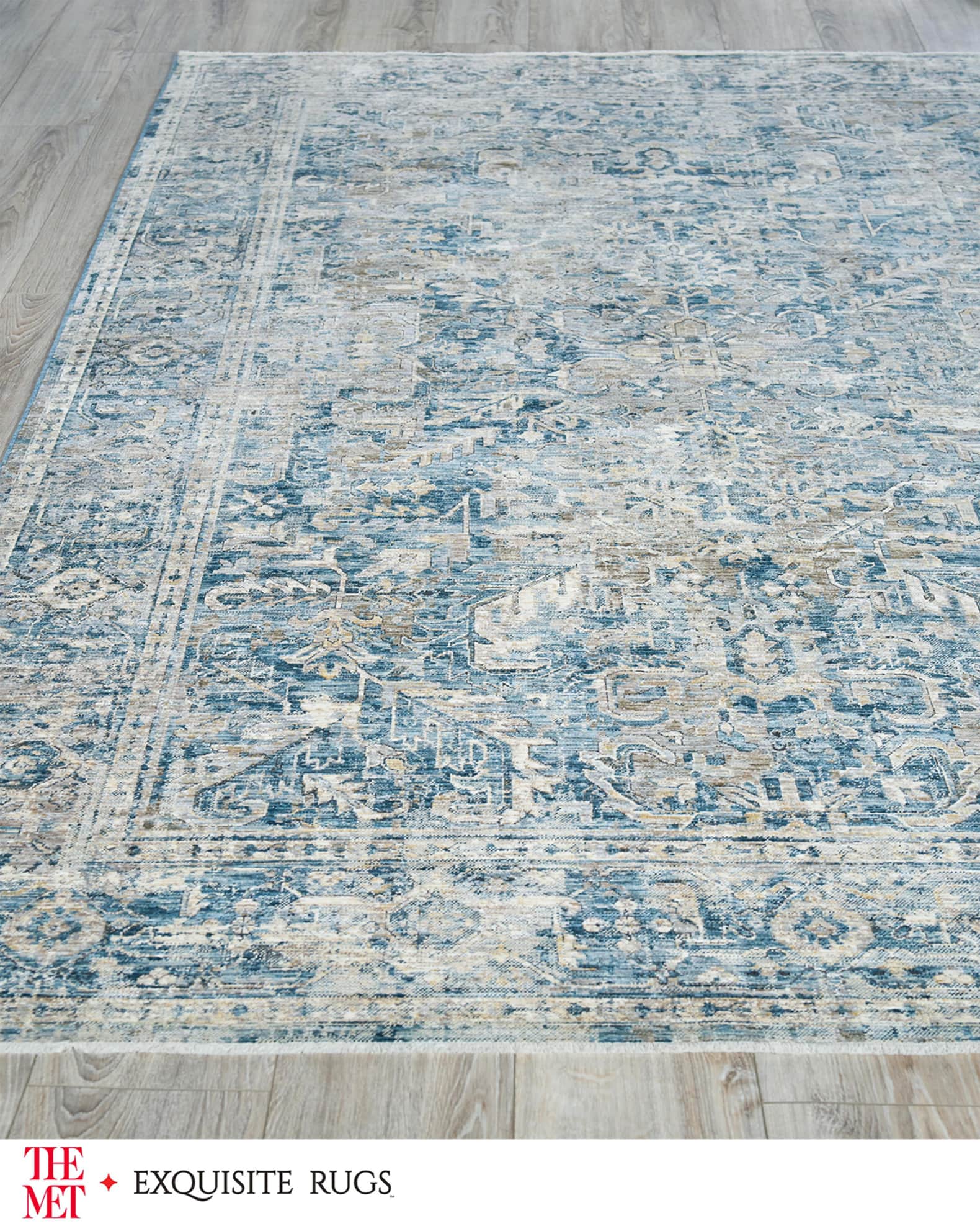 Antique Loom Blue Rug 1