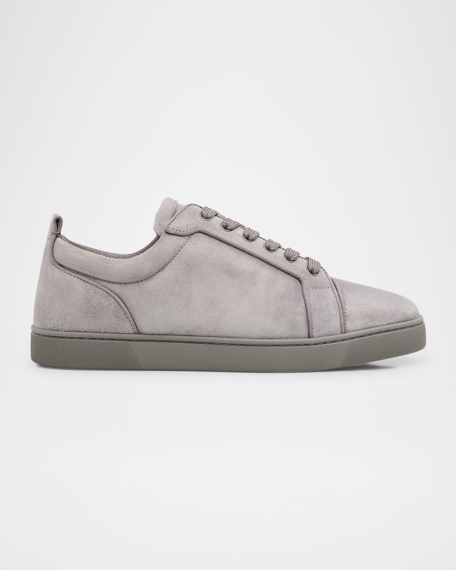 Men's Louis Junior Suede Red Sole Sneakers 0