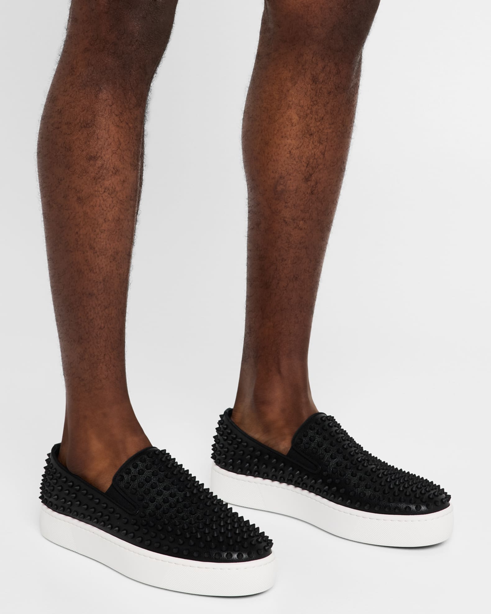Christian louboutin slip on sneakers best sale