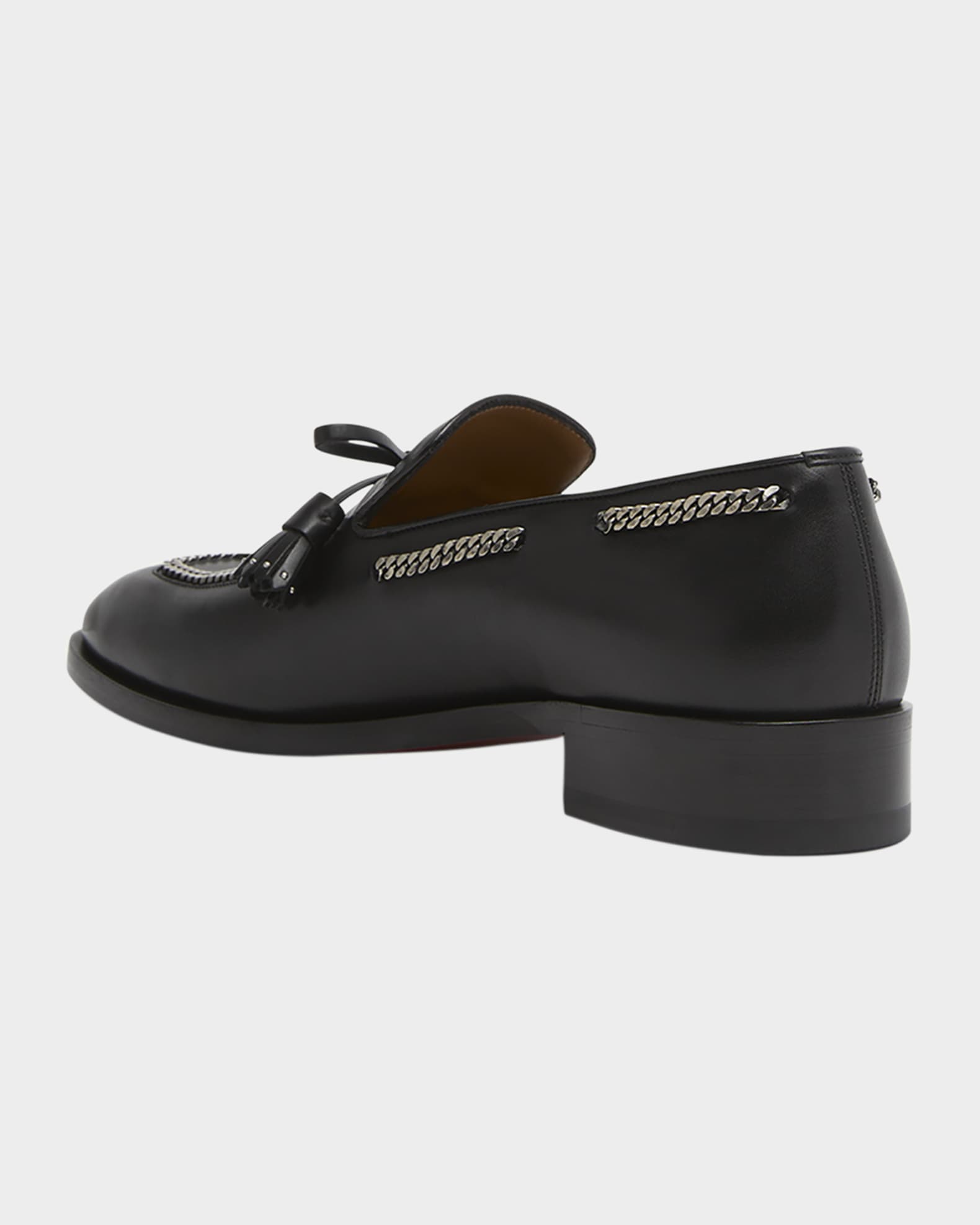 Men's Cortochain Leather Tassel Loafers 1