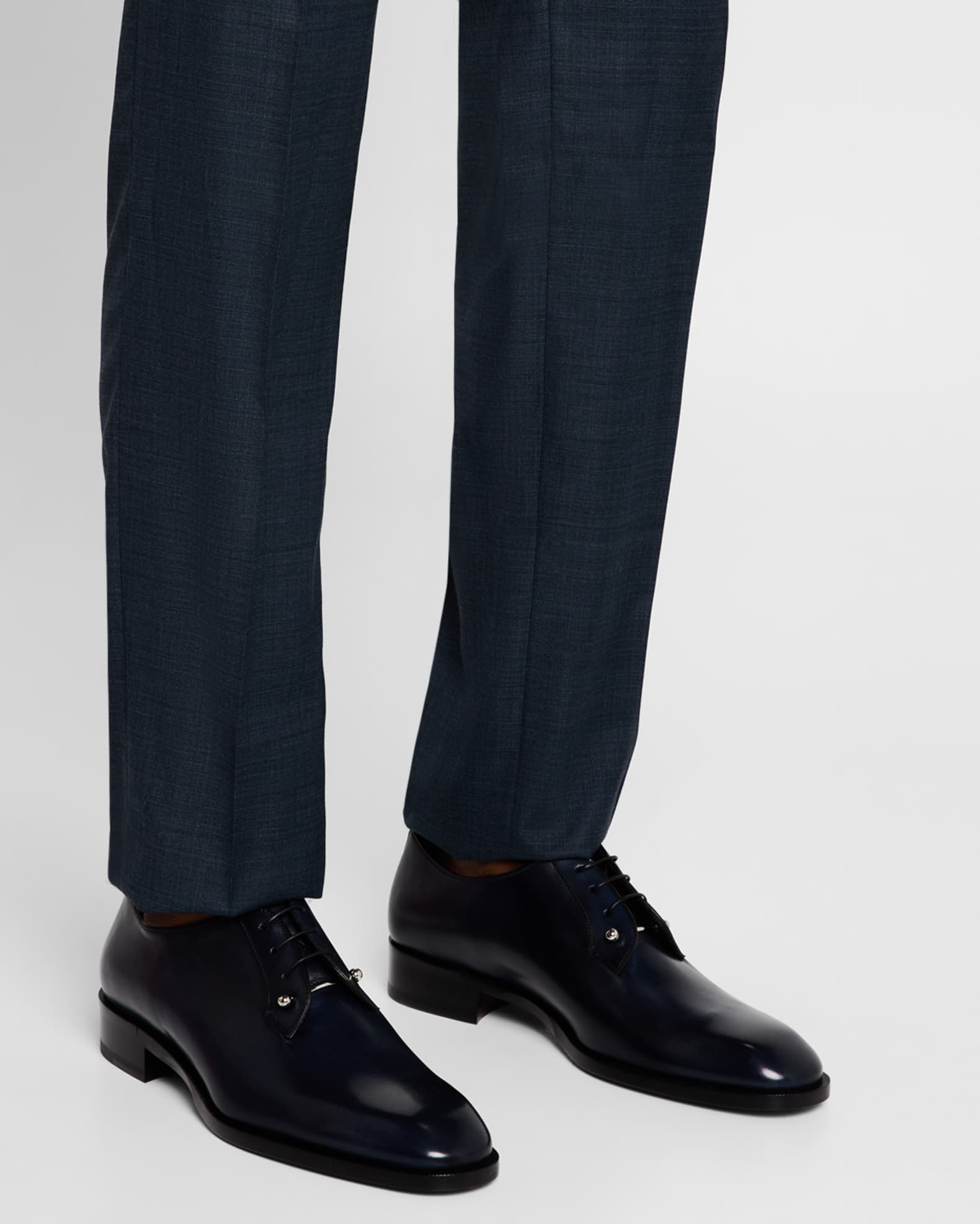 Men's Chambeliss Leather Derby Shoes 1