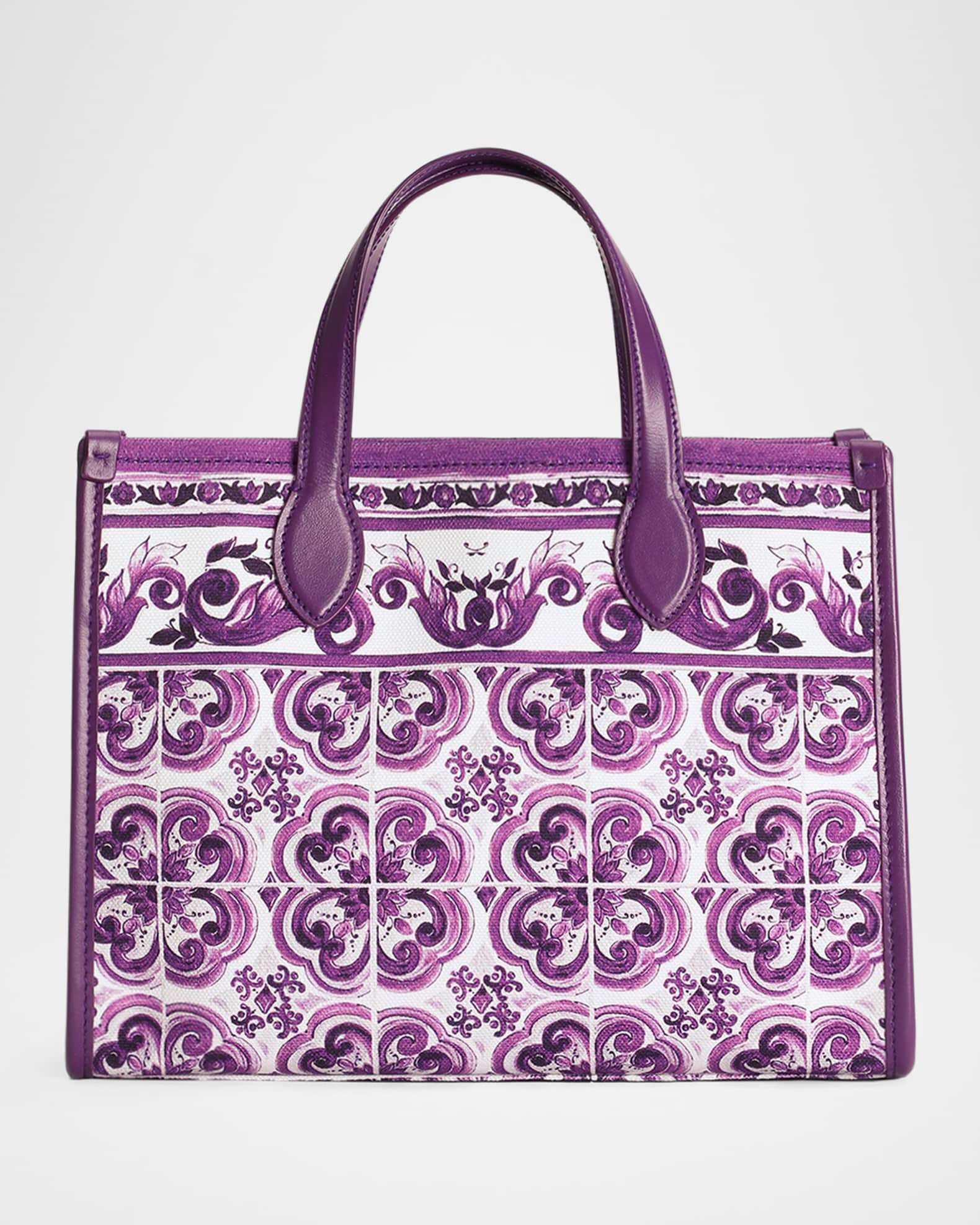 Dolce&Gabbana ドルチェ&ガッバーナ★Majolica-print coffa bag Dolce&Gabbana ドルチェ&ガッバーナ☆Majolica-print coffa bag