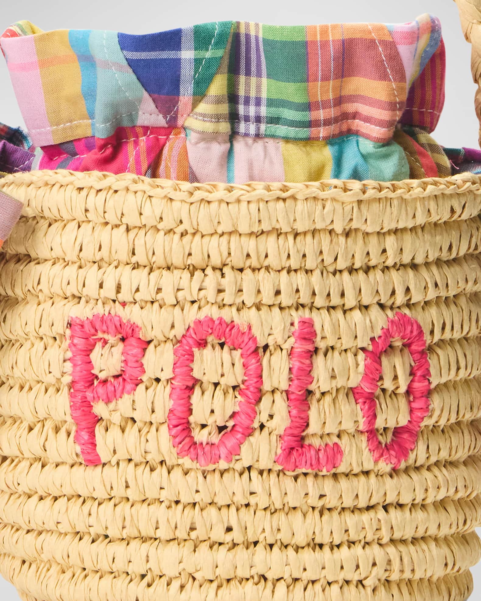 Ralph lauren raffia bag online