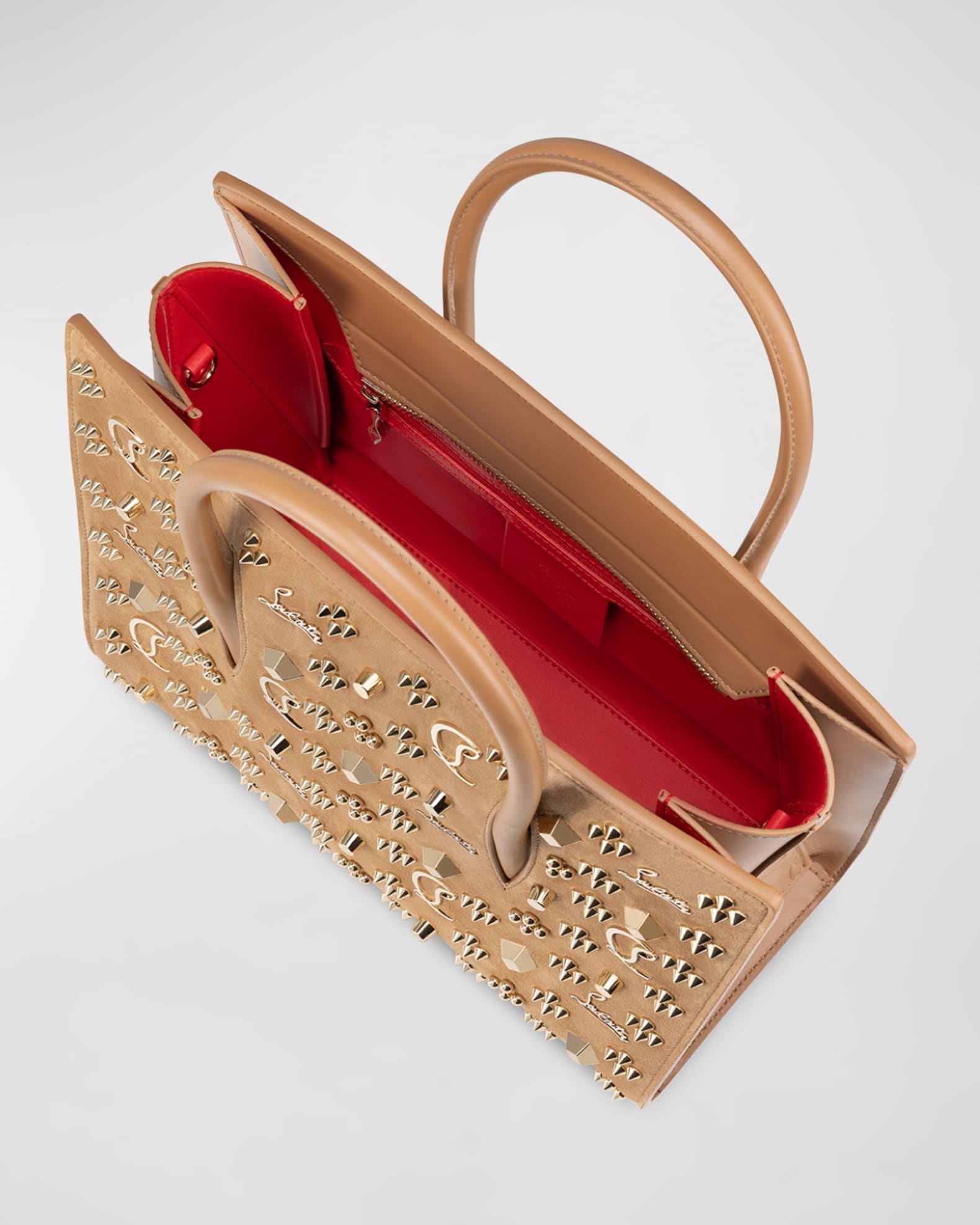 Christian Louboutin Paloma Medium Top Handle in Loubinthesky Christian Louboutin Paloma Medium Top Handle in Loubinthesky