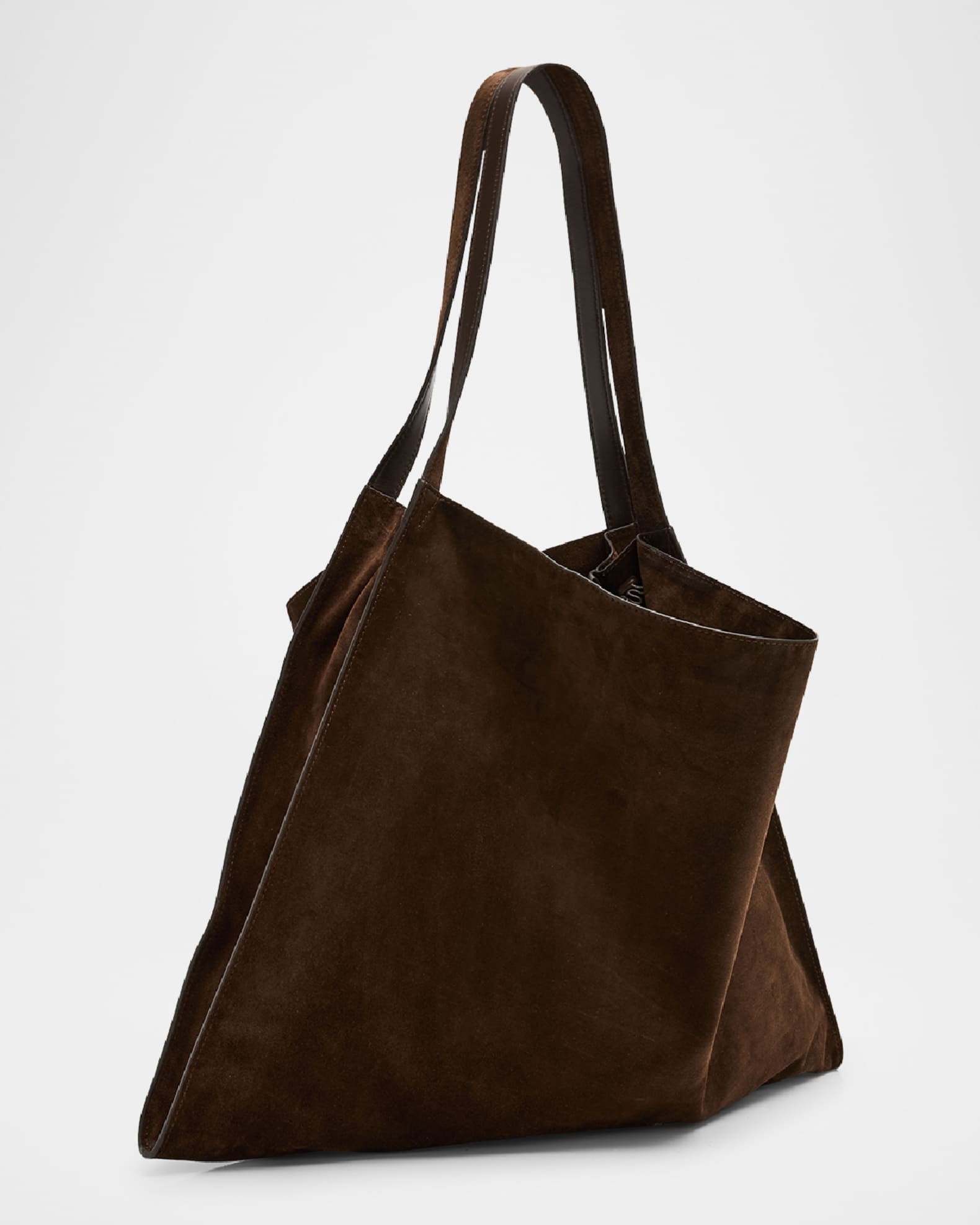 トートバッグ Christian Louboutin Brown suede Baggy tote bag Baggy suede tote bag in brown - Christian Louboutin | Mytheresa