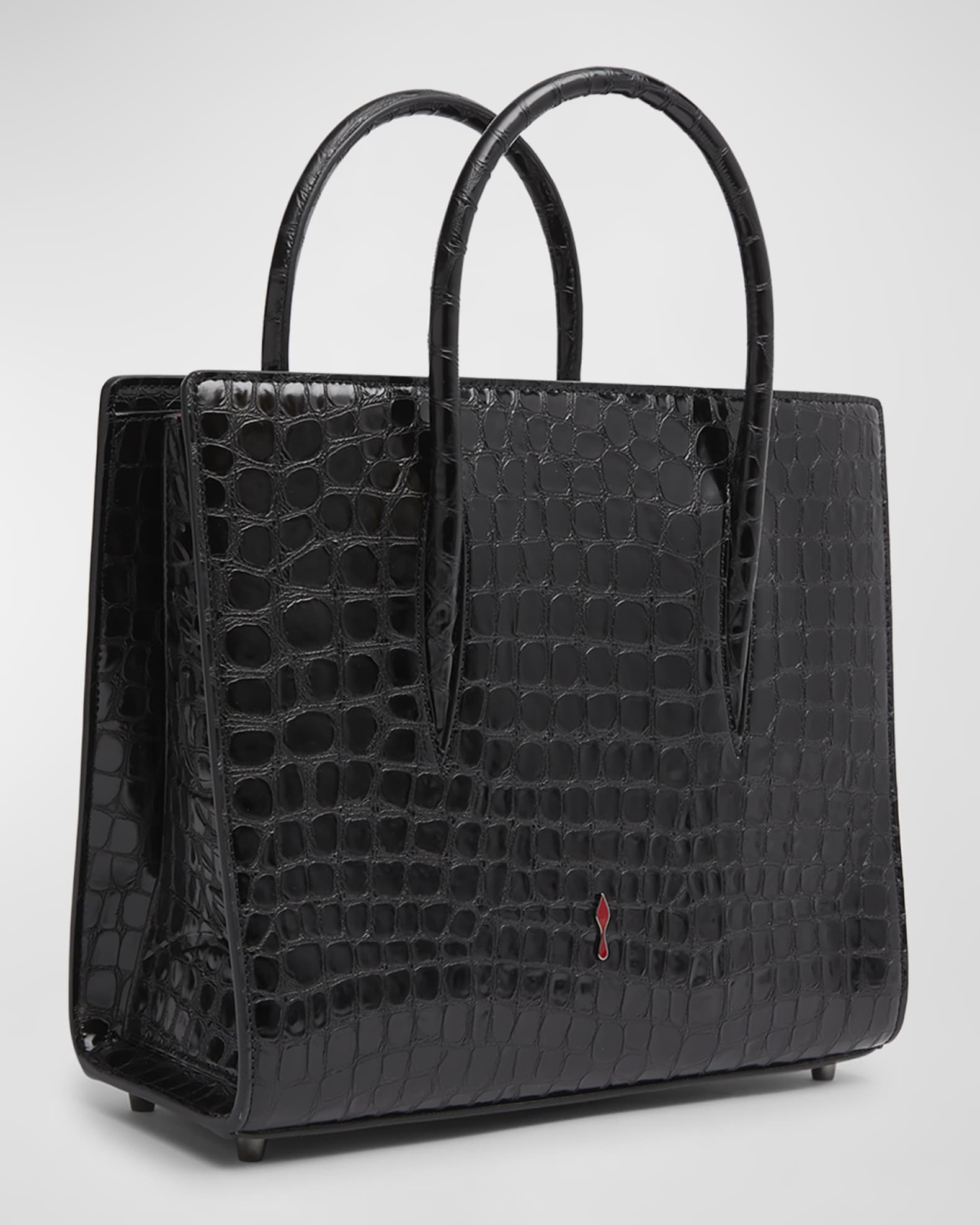 Christian Louboutin Paloma Medium Top Handle in Loubinthesky Leather Neiman Marcus