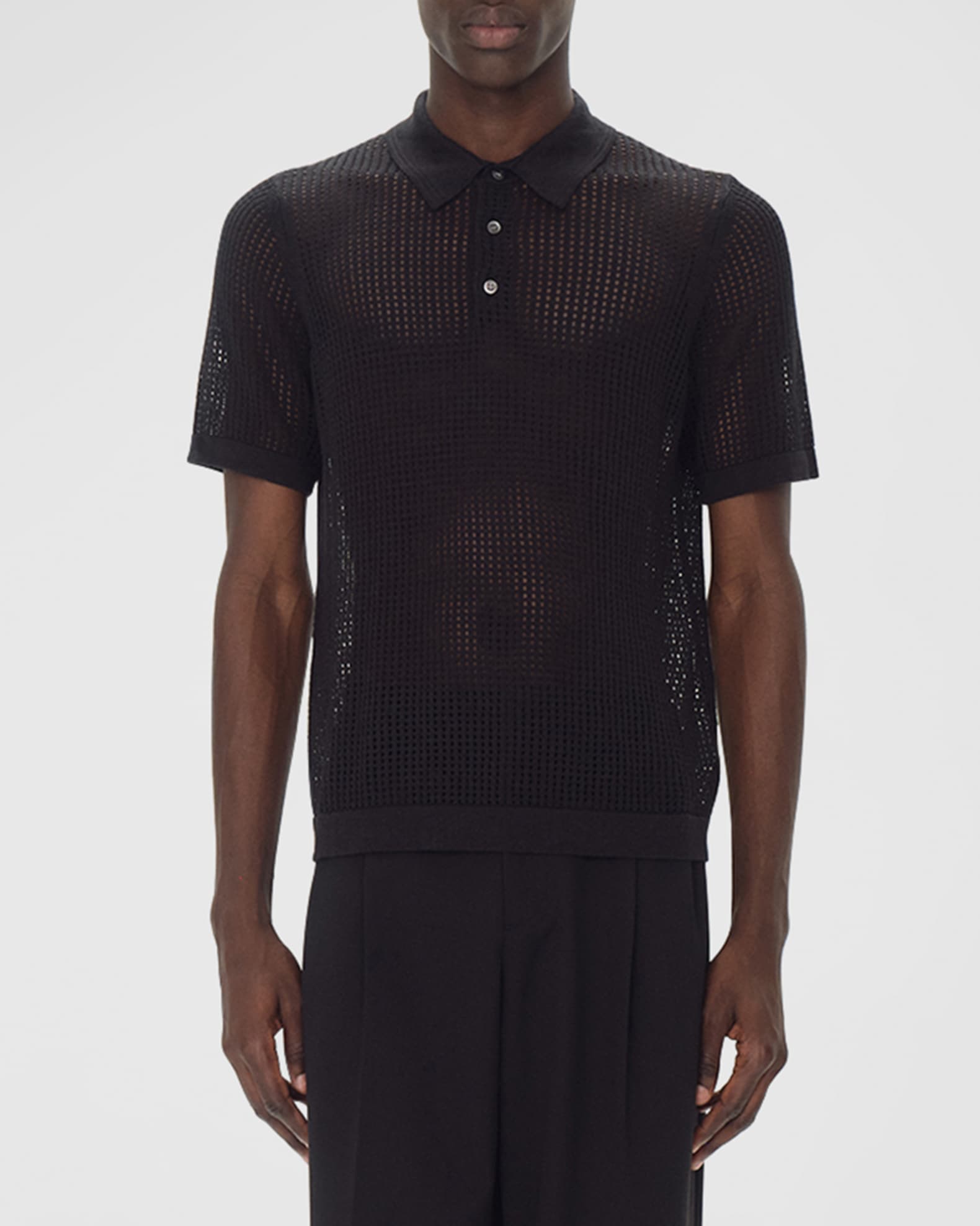 Men's Jeremiah Short-Sleeve Mesh Polo Shirt 0