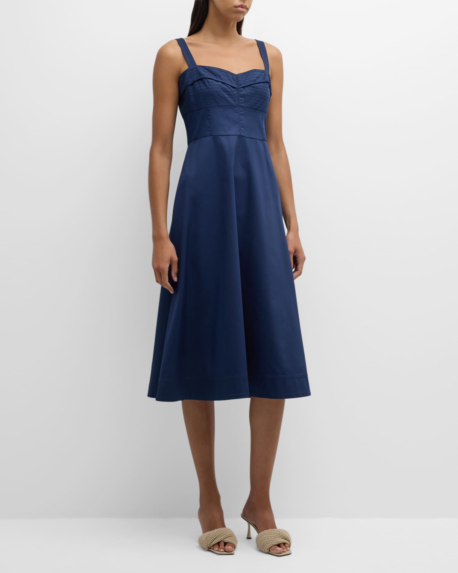 Veronica Beard Aila Dress Blue Size 12 Shopbop