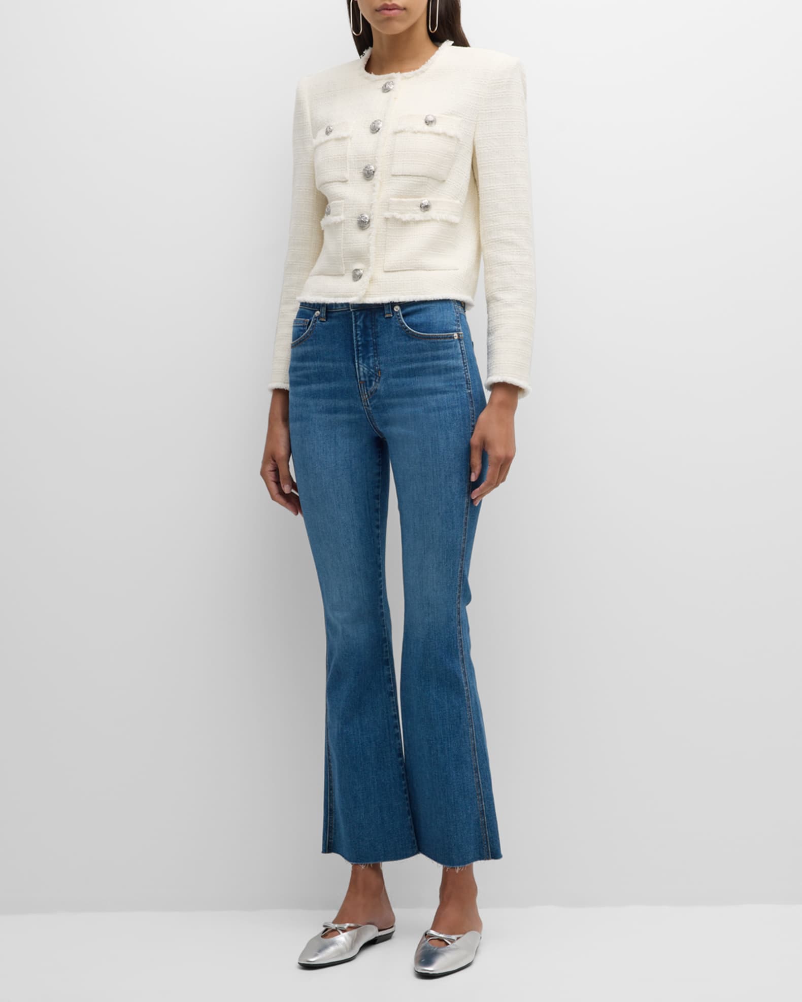 Tweed fringe jacket 2025