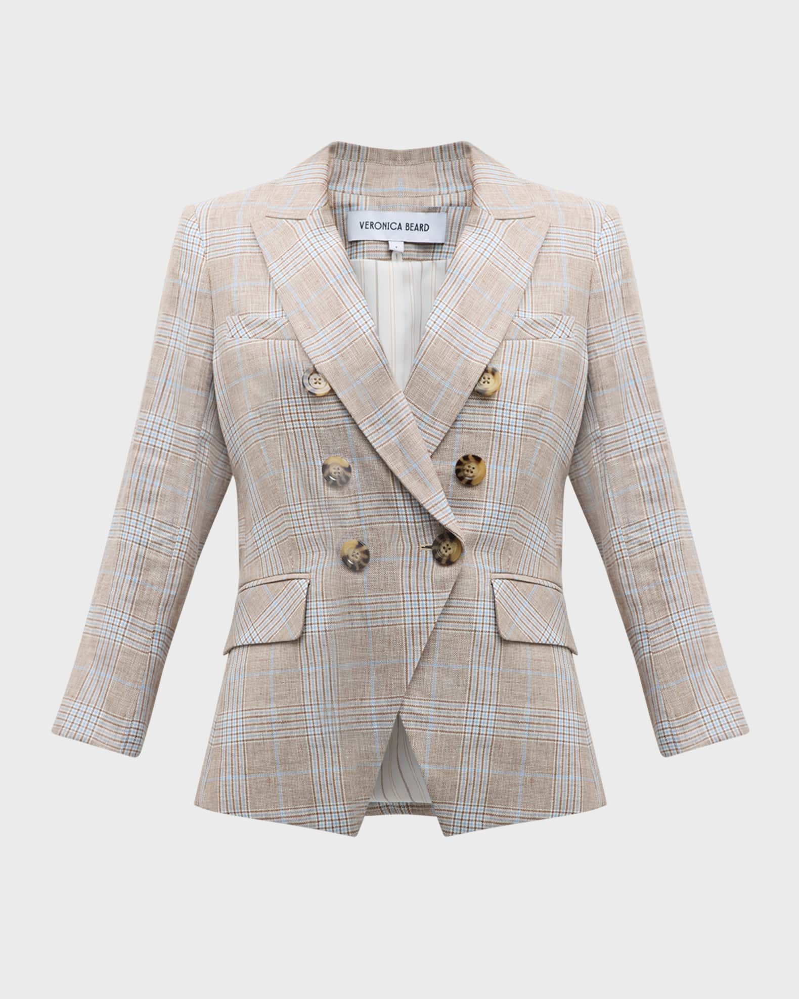 Veronica beard empire double breasted blazer online