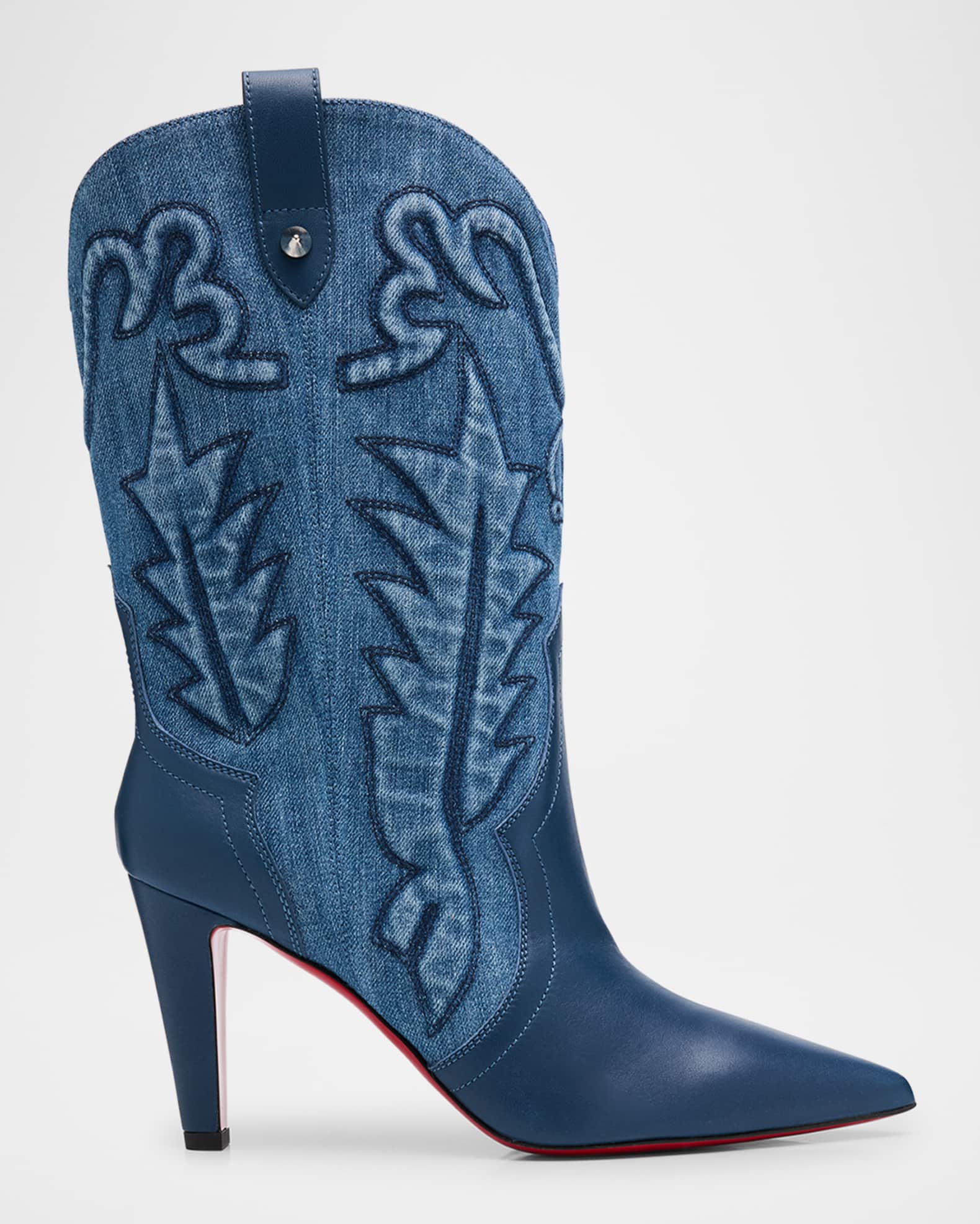 Christian louboutin cowboy boots discount