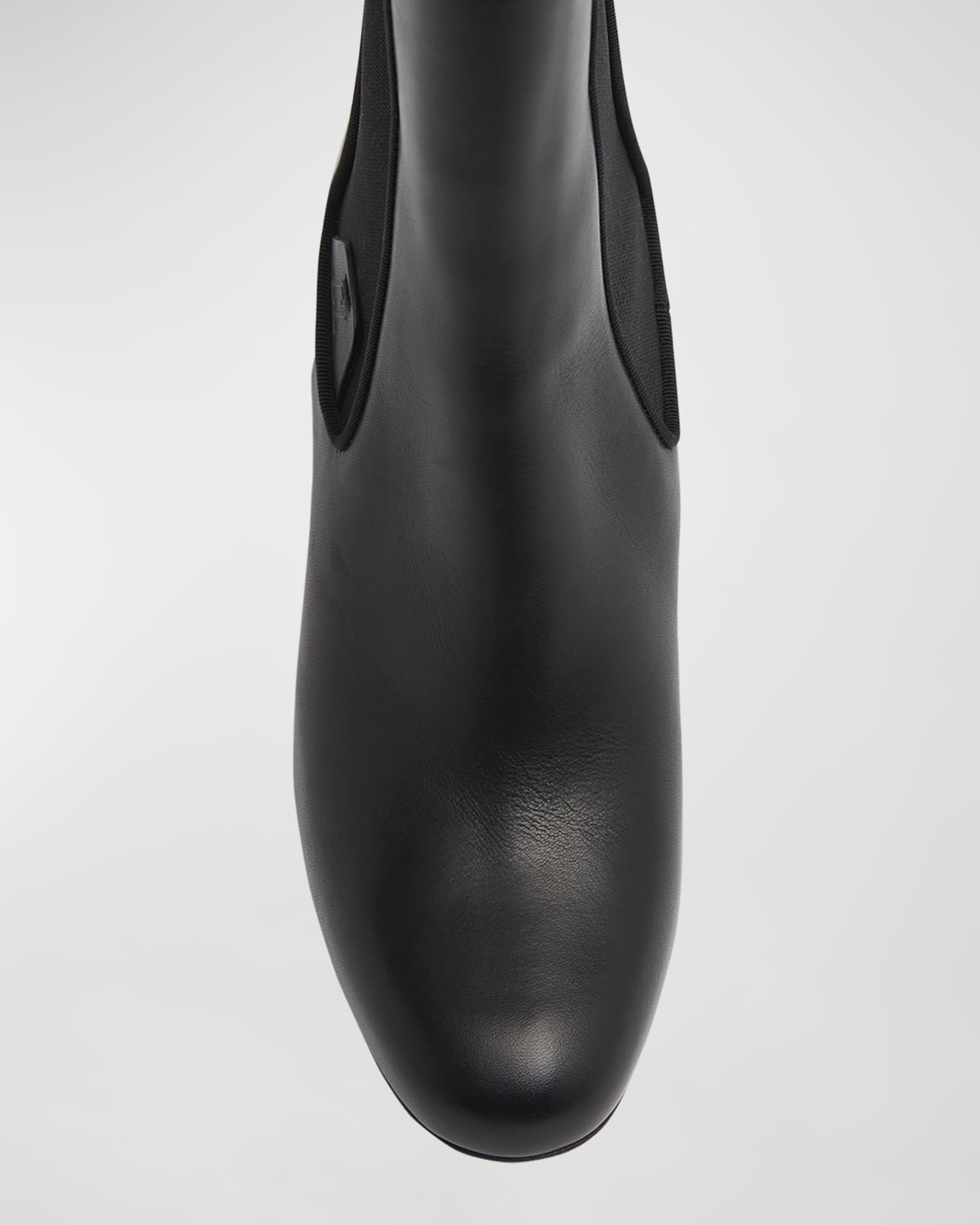 Christian Louboutin 85mm Turelastic Leather Ankle Booties Neiman