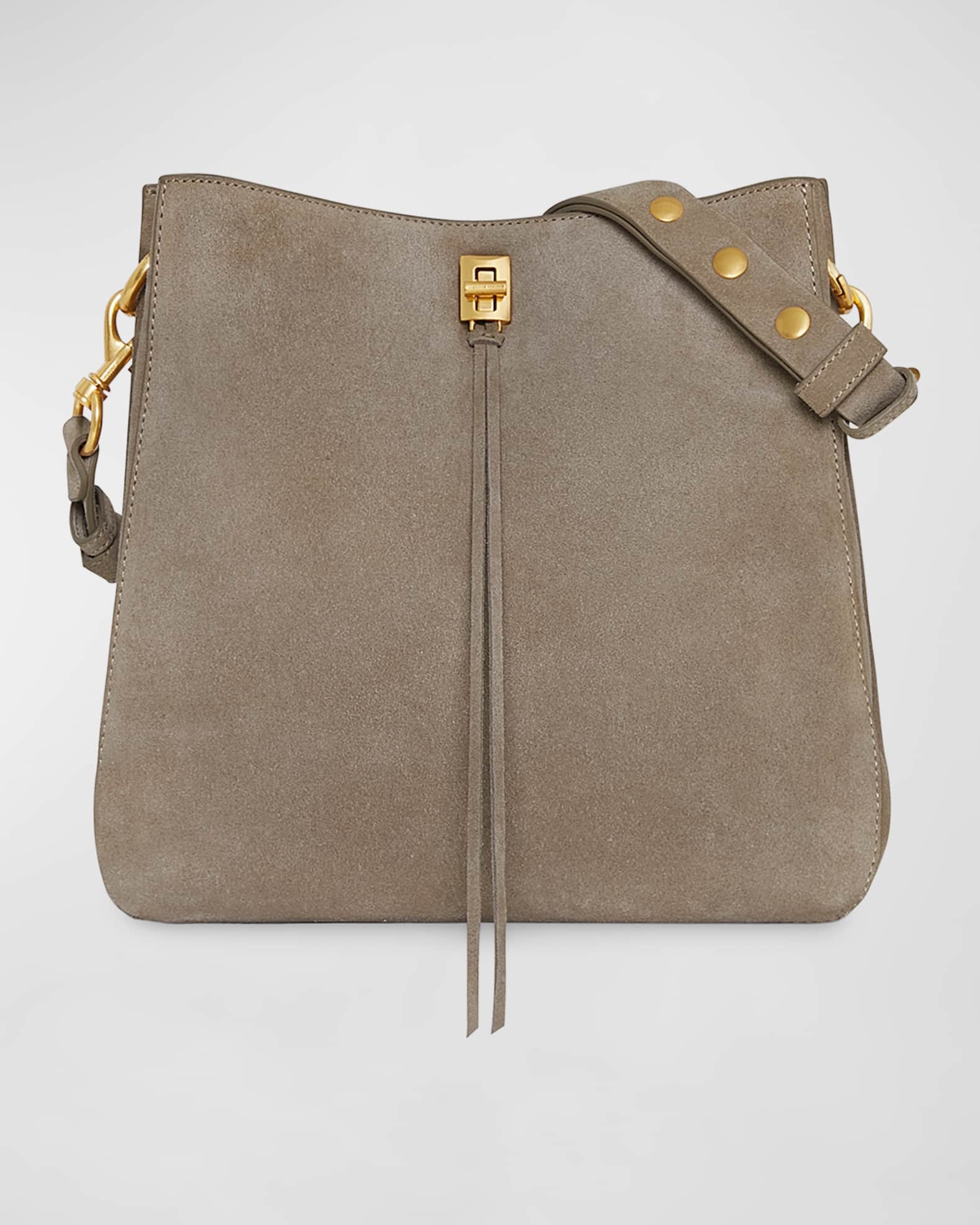 Rebecca minkoff darren shoulder bag grey hot sale