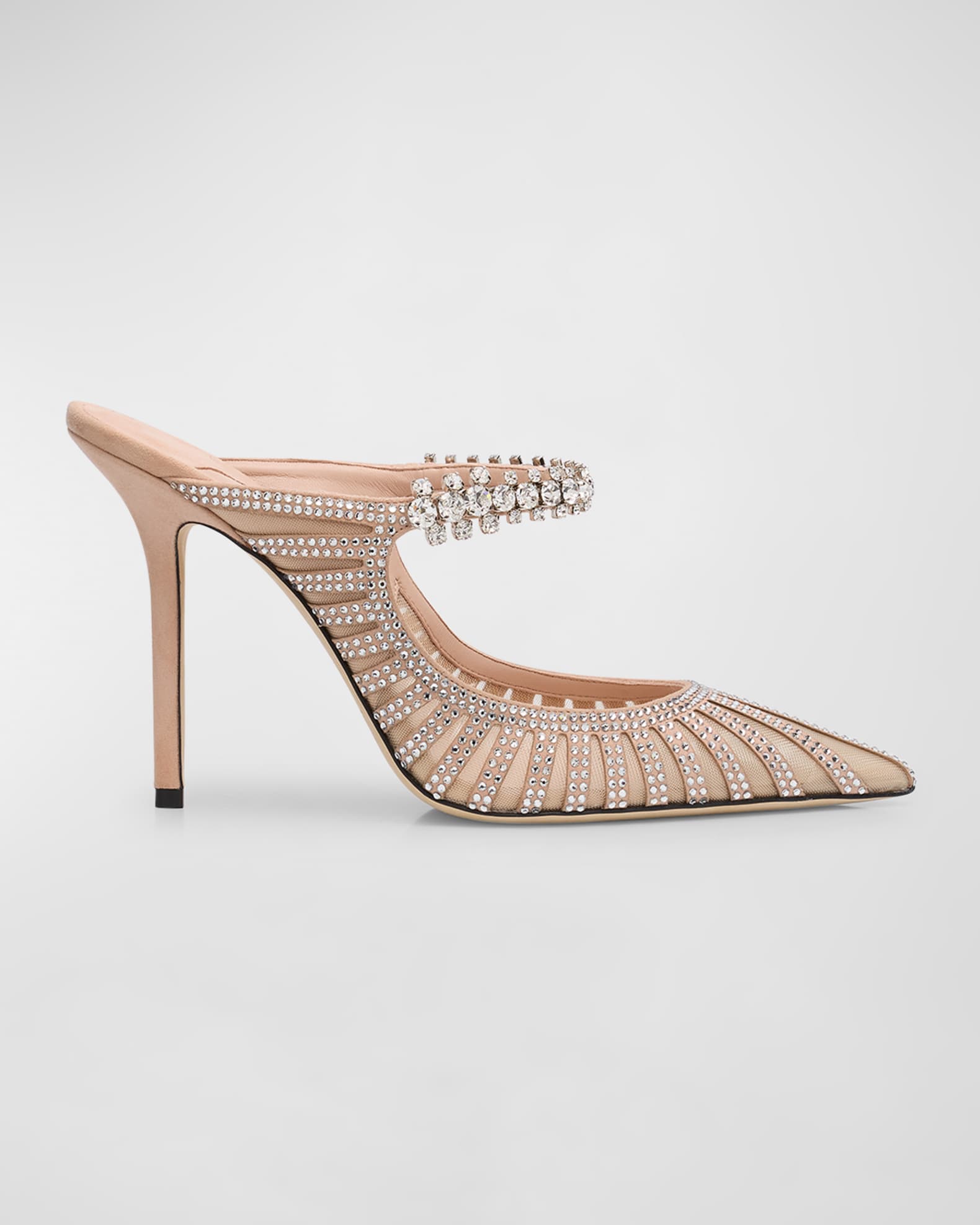 Jimmy choo crystal mules store
