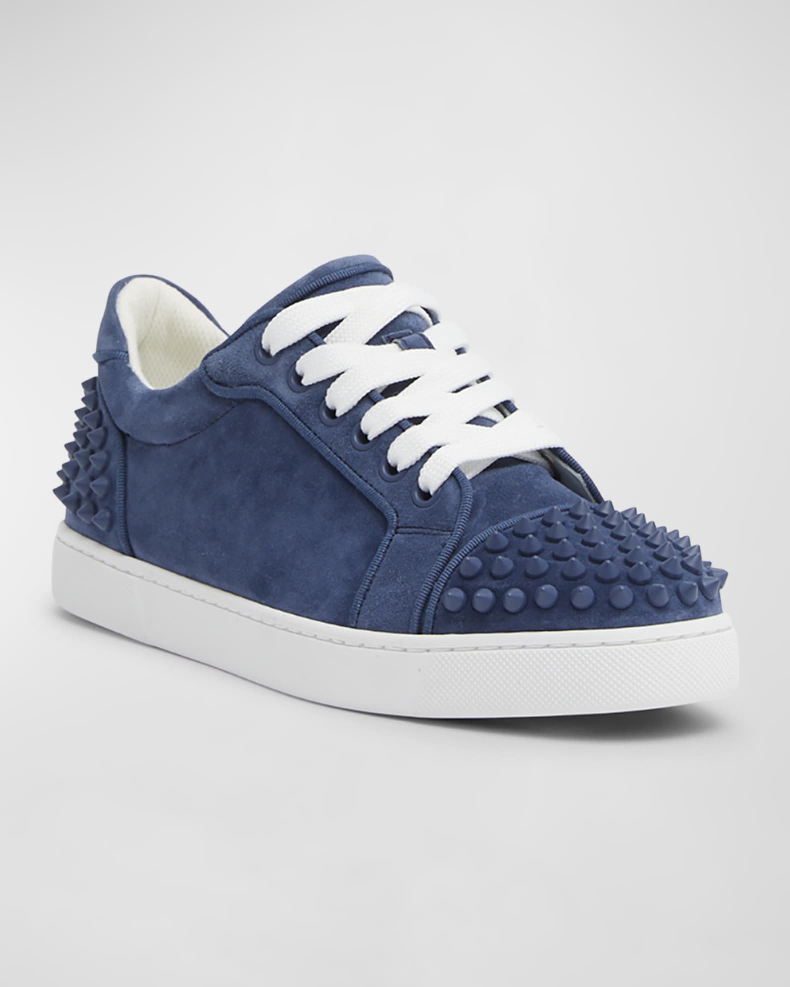Vieira Suede Spike Red Sole Sneakers