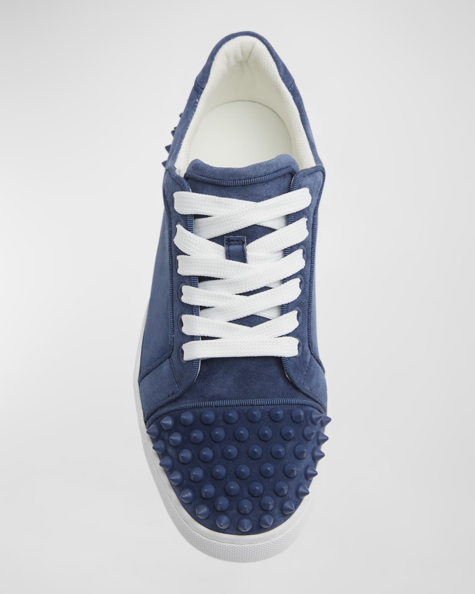 Blue spiked red bottoms new arrivals