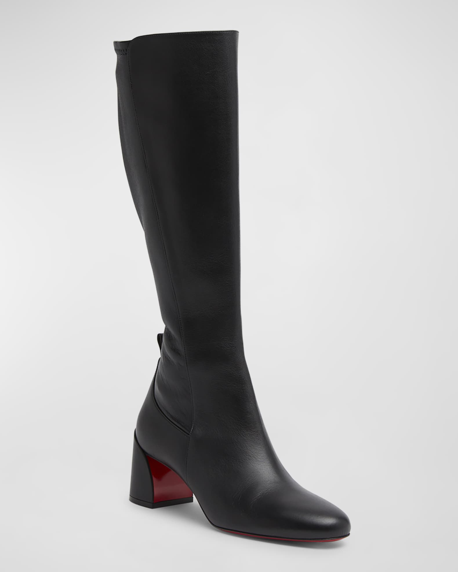 Boots with red soles on sale