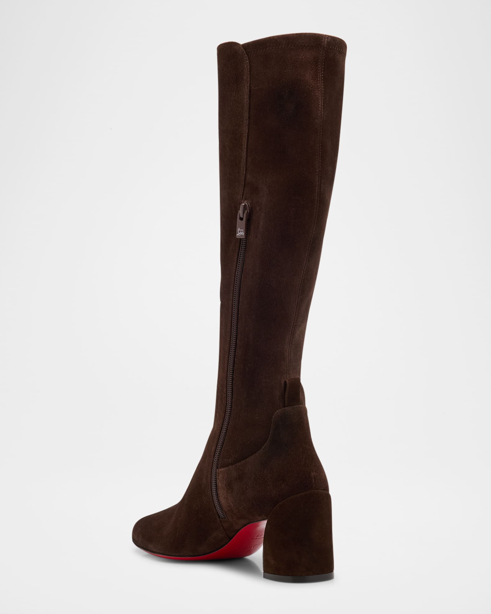 Christian louboutin suede boots shop