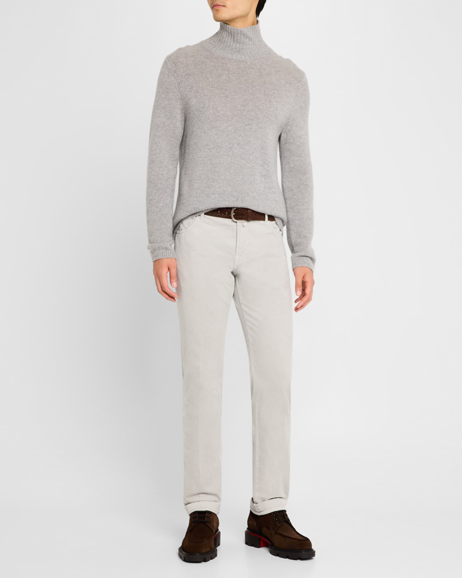 Men's Corduroy 5-Pocket Pants 1