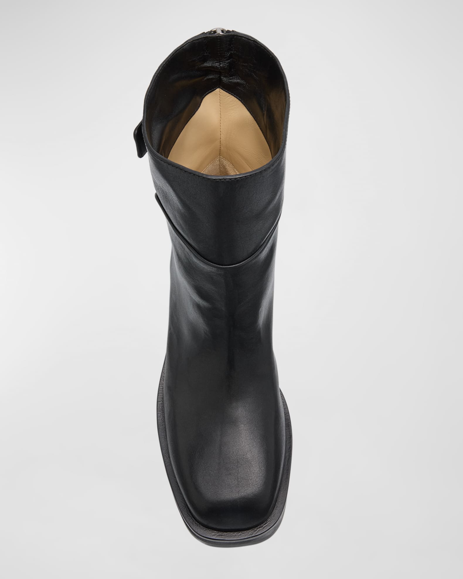 ブーツその他 JIMMY CHOO BROOKLYN SHINY LEATHER BIKER BOOTS Jimmy Choo Brooklyn Leather Moto Booties | Neiman Marcus