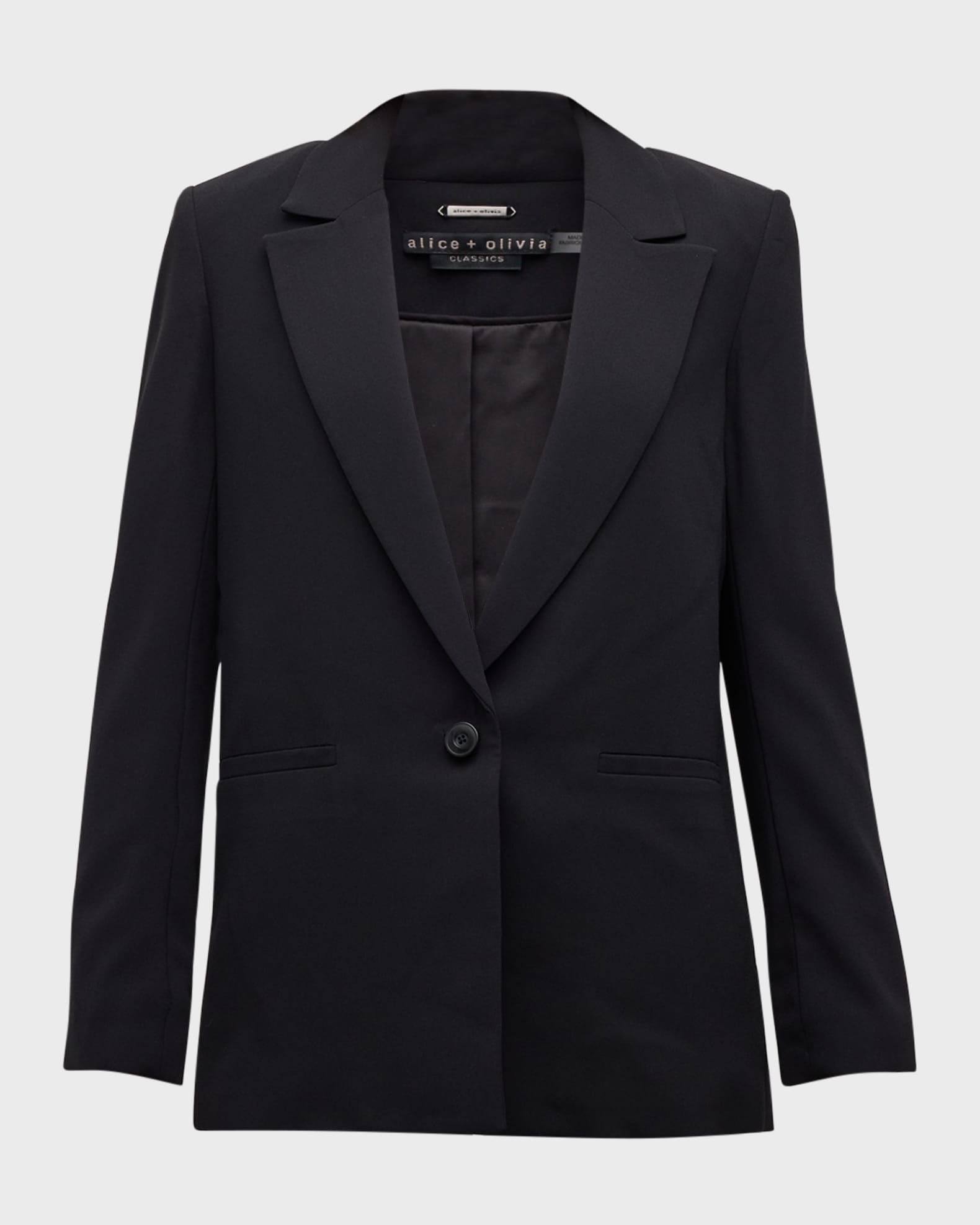 Denny Notch Collar Boyfriend Blazer