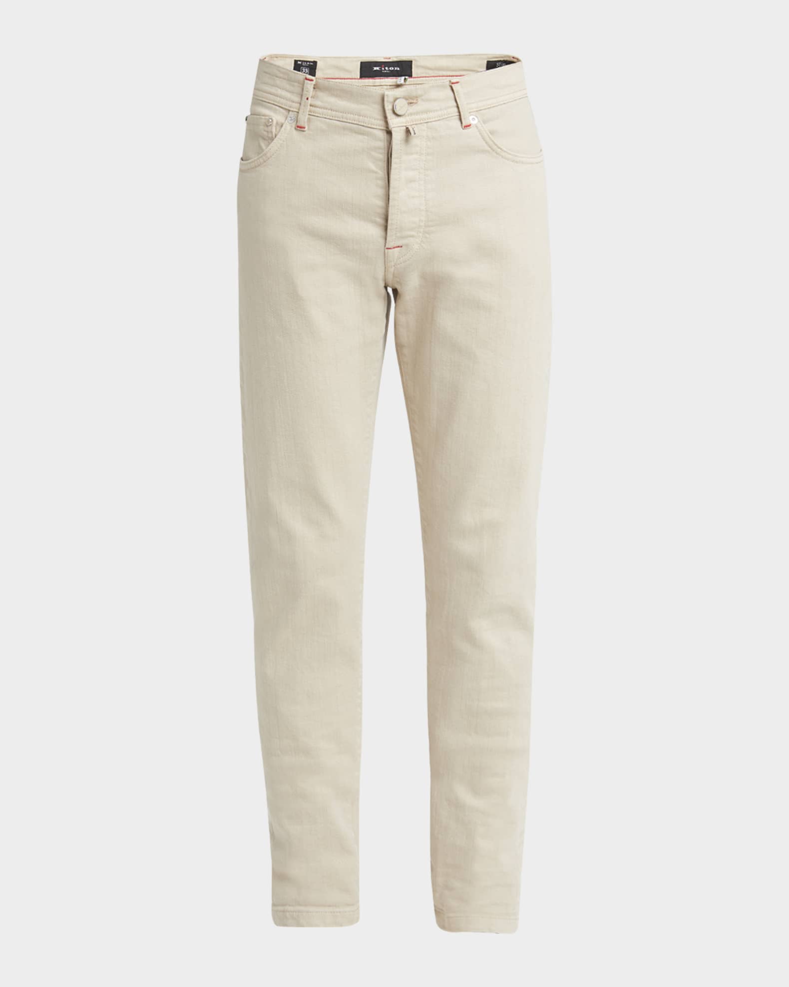 Kiton Men's Kurabo Cotton 5-Pocket Pants | Neiman Marcus
