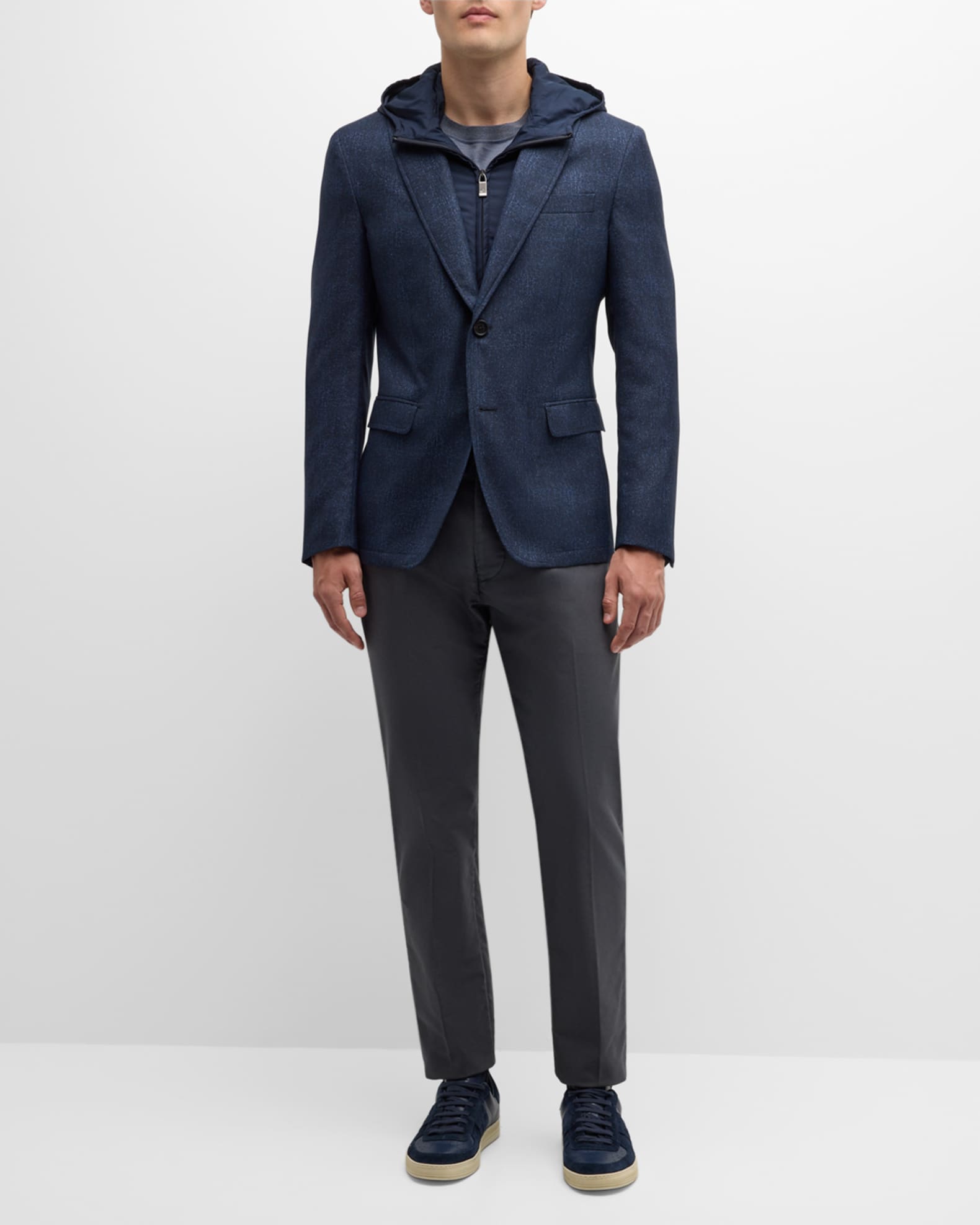 Pal Zileri Men s Check Print Sport Jacket Neiman Marcus