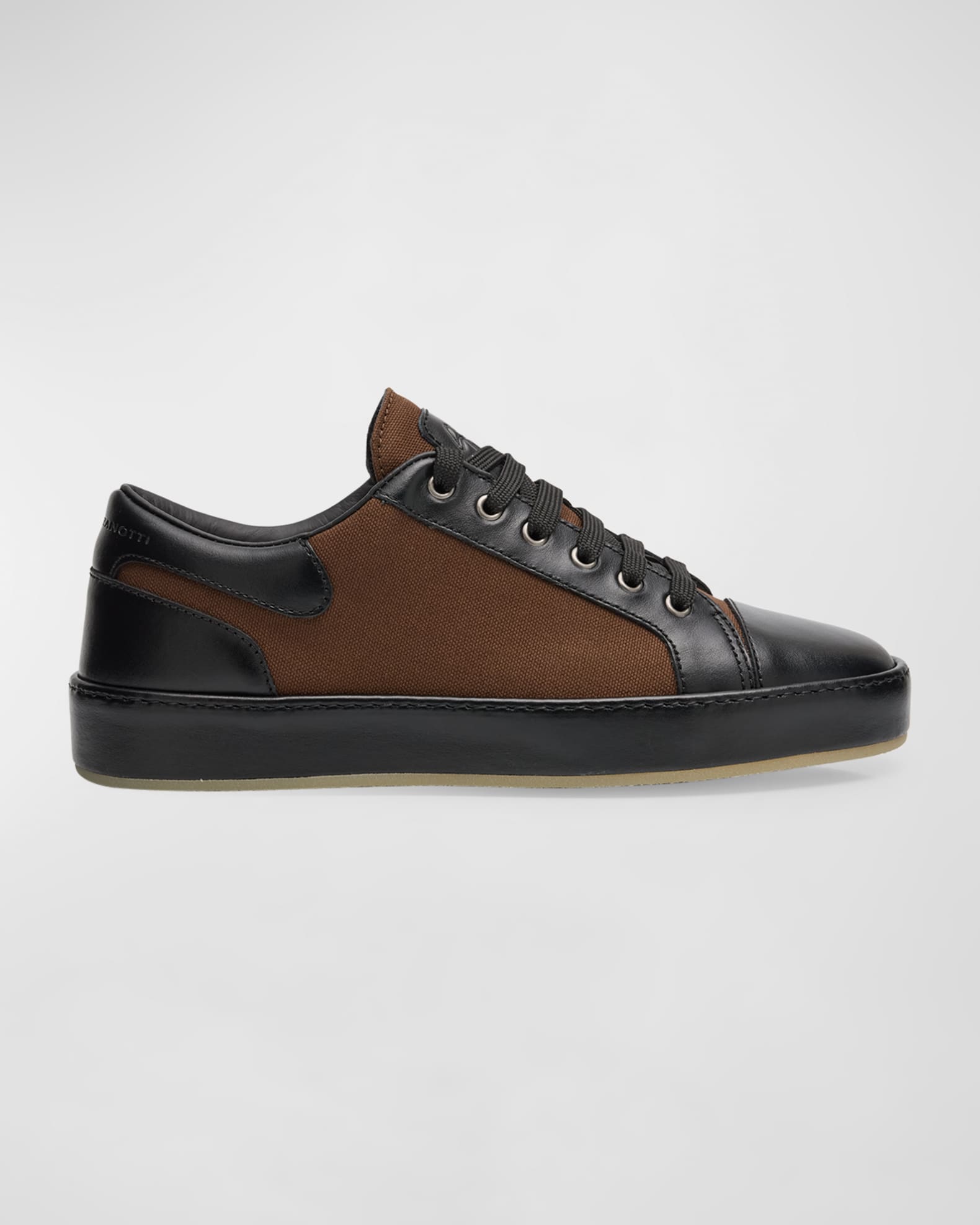Men's Nevada Textile and Leather Low-Top Sneakers 0