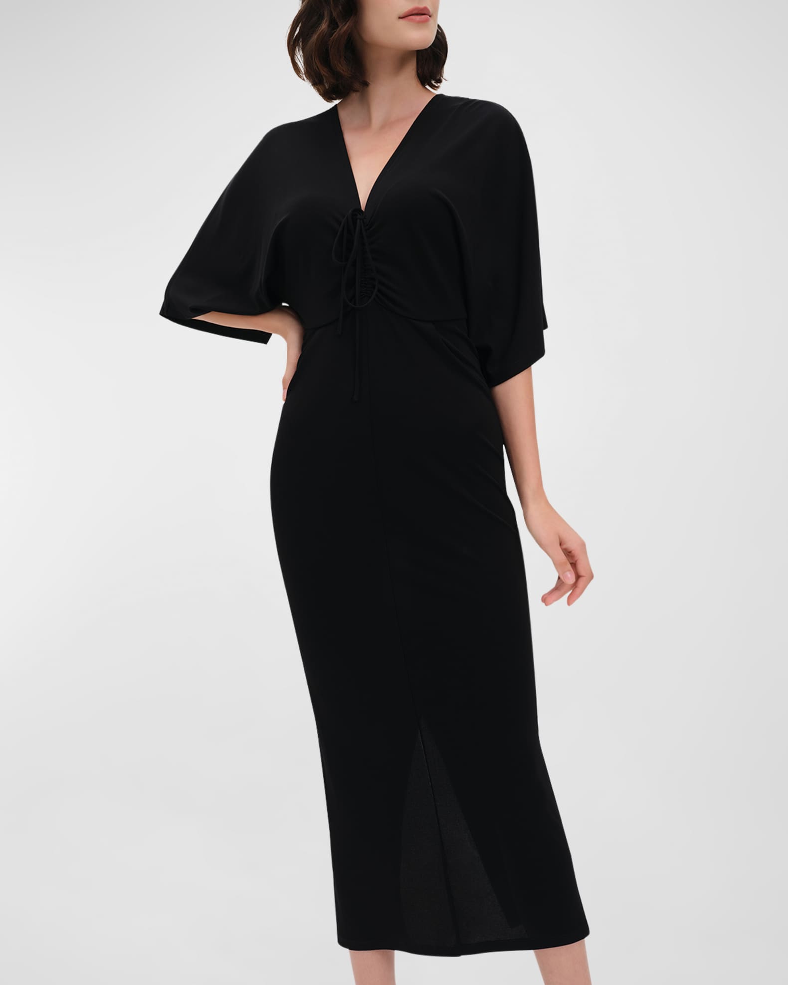 Diane von furstenberg ruched dress clearance