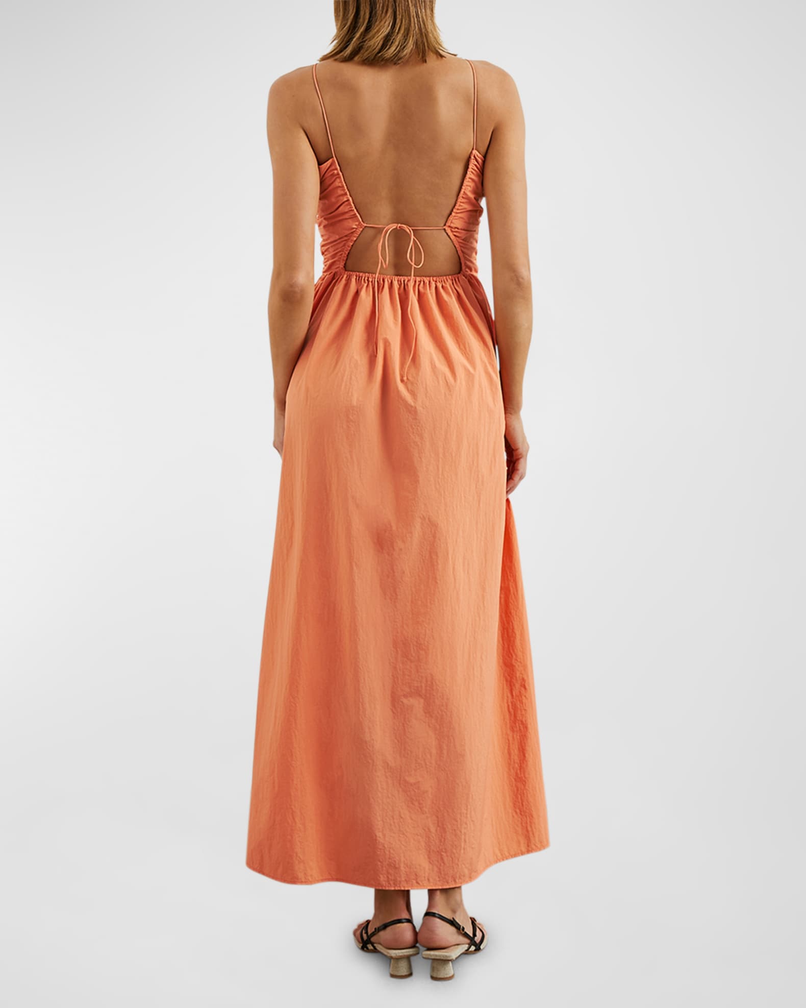 Silvia Cutout Halter Maxi Dress