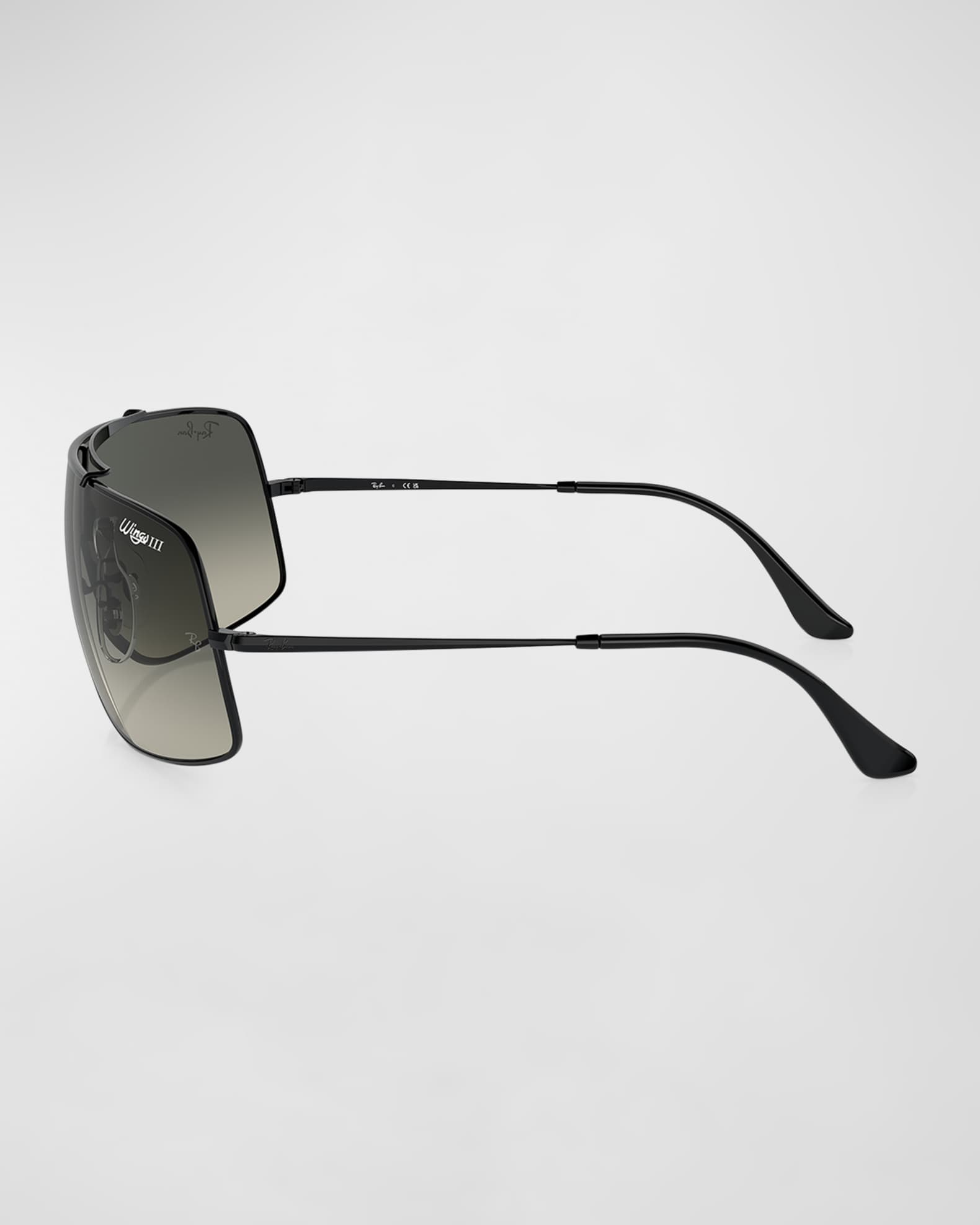 Ray Ban Men s Wings III Metal Shield Sunglasses Neiman Marcus