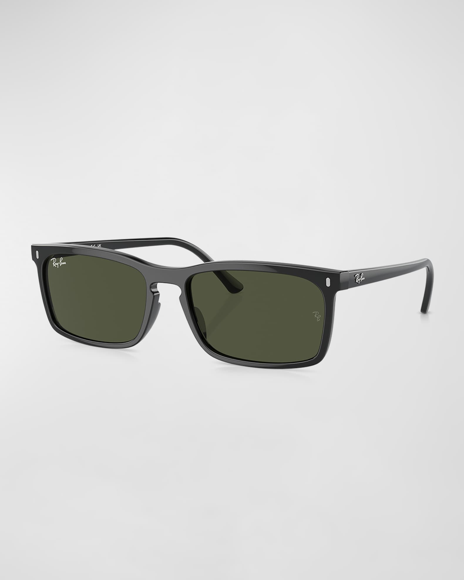 Ray Ban Men s Plastic Rectangle Sunglasses 59mm Neiman Marcus