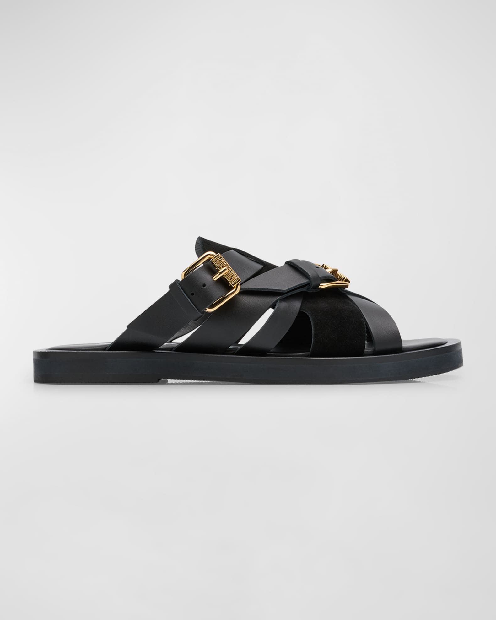 Moschino slide sandals sale