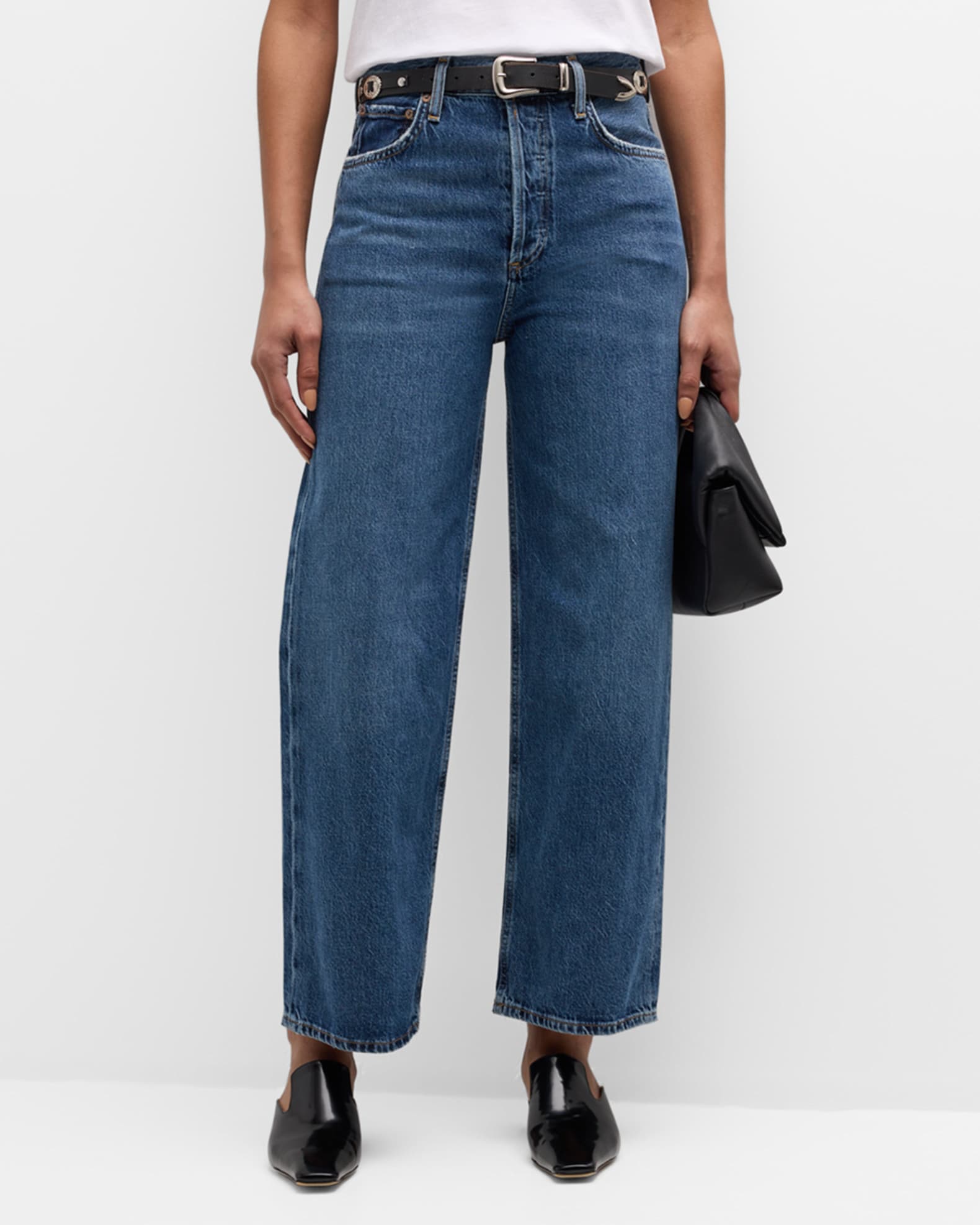 Ren High-Rise Wide-Leg Jeans 1