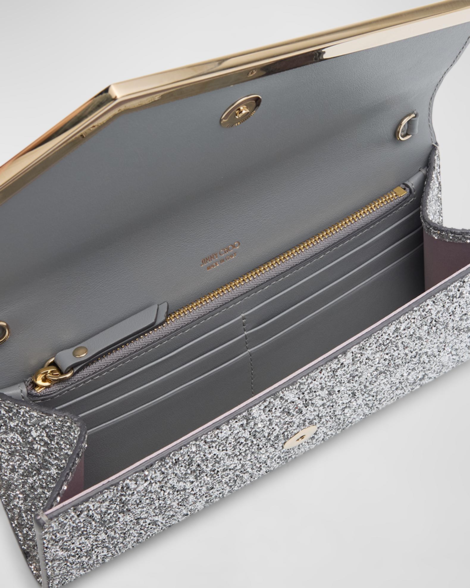 Jimmy Choo Emmie Glitter Clutch Bag | Neiman Marcus