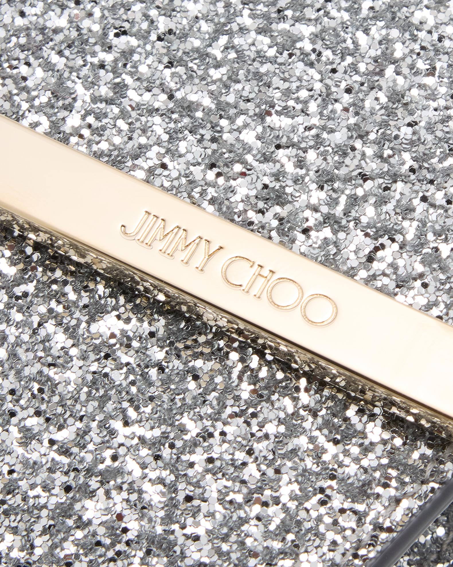 Jimmy Choo Emmie Glitter Clutch Bag | Neiman Marcus
